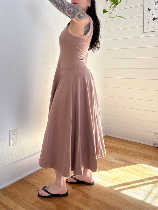 Robe midi Free People Darcy T/M