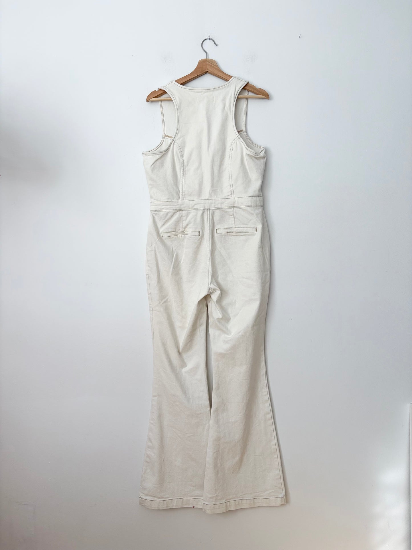 Idyllwind by Miranda Lambert denim flare jumpsuit Large