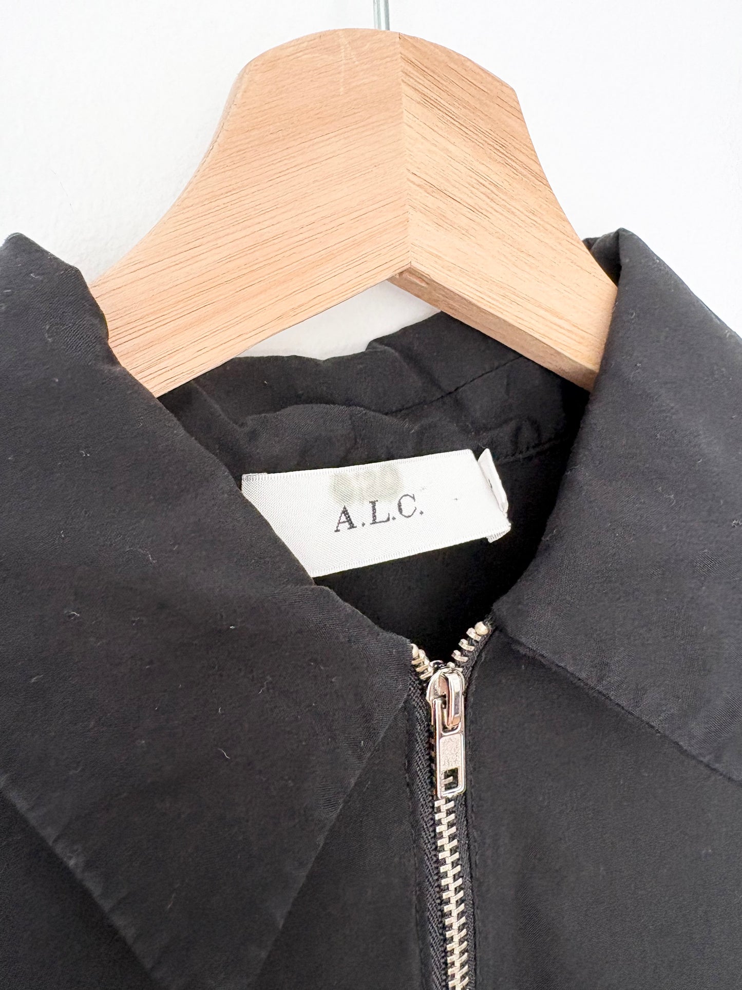 A.L.C zip front pleated dress XS/S