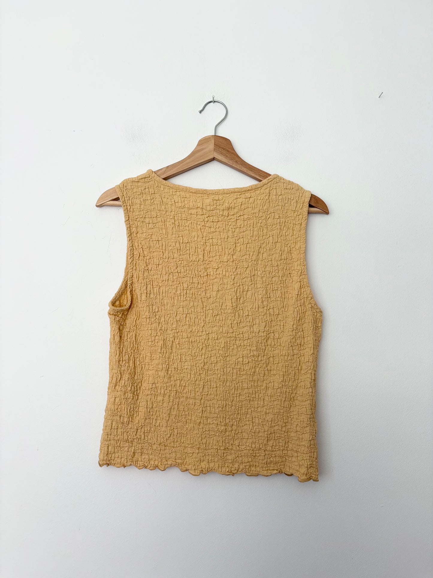 Haut torsadé en maille pop-corn Madewell, taille L