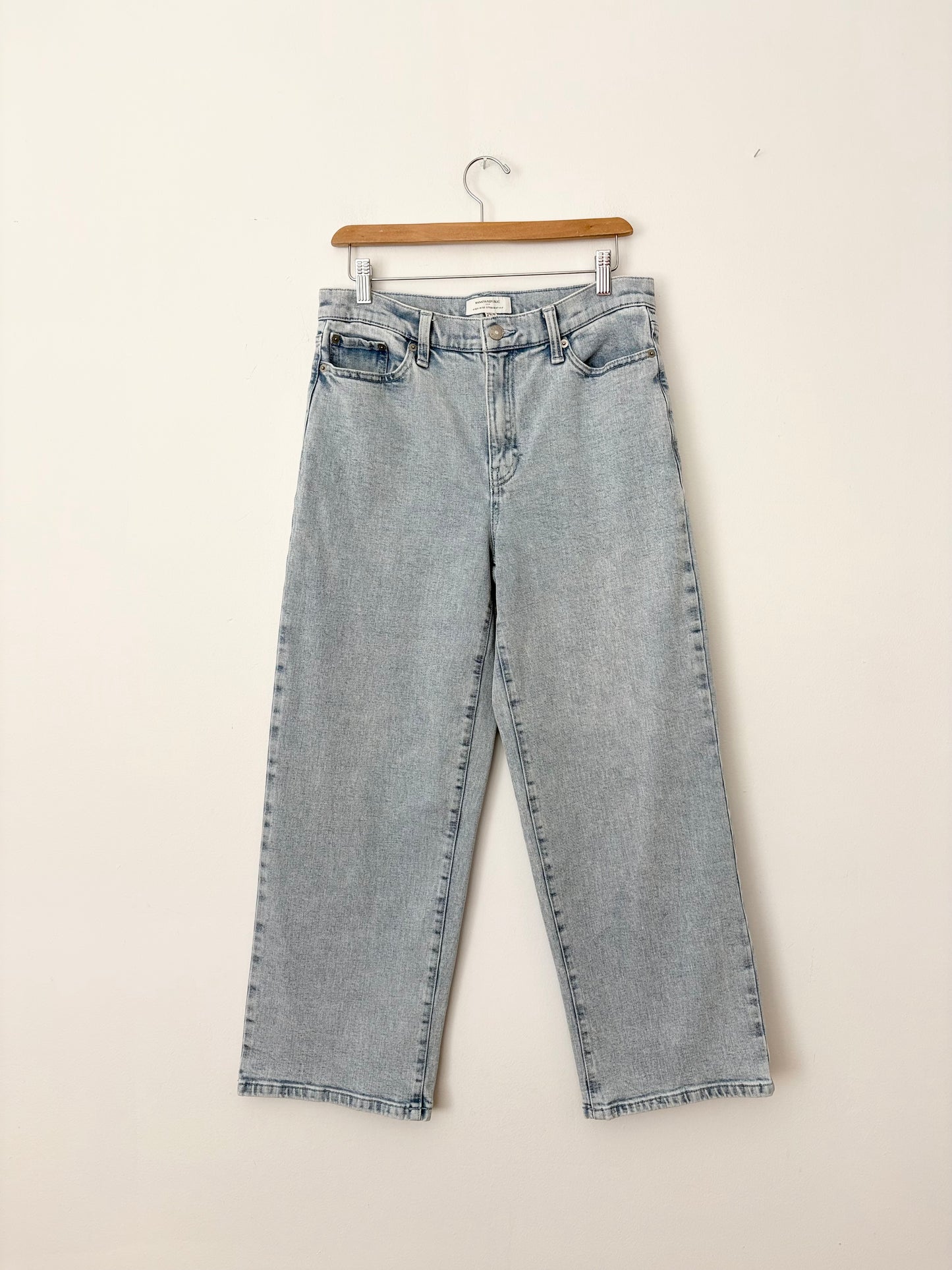 Banana republic high rise straight fit jeans W29
