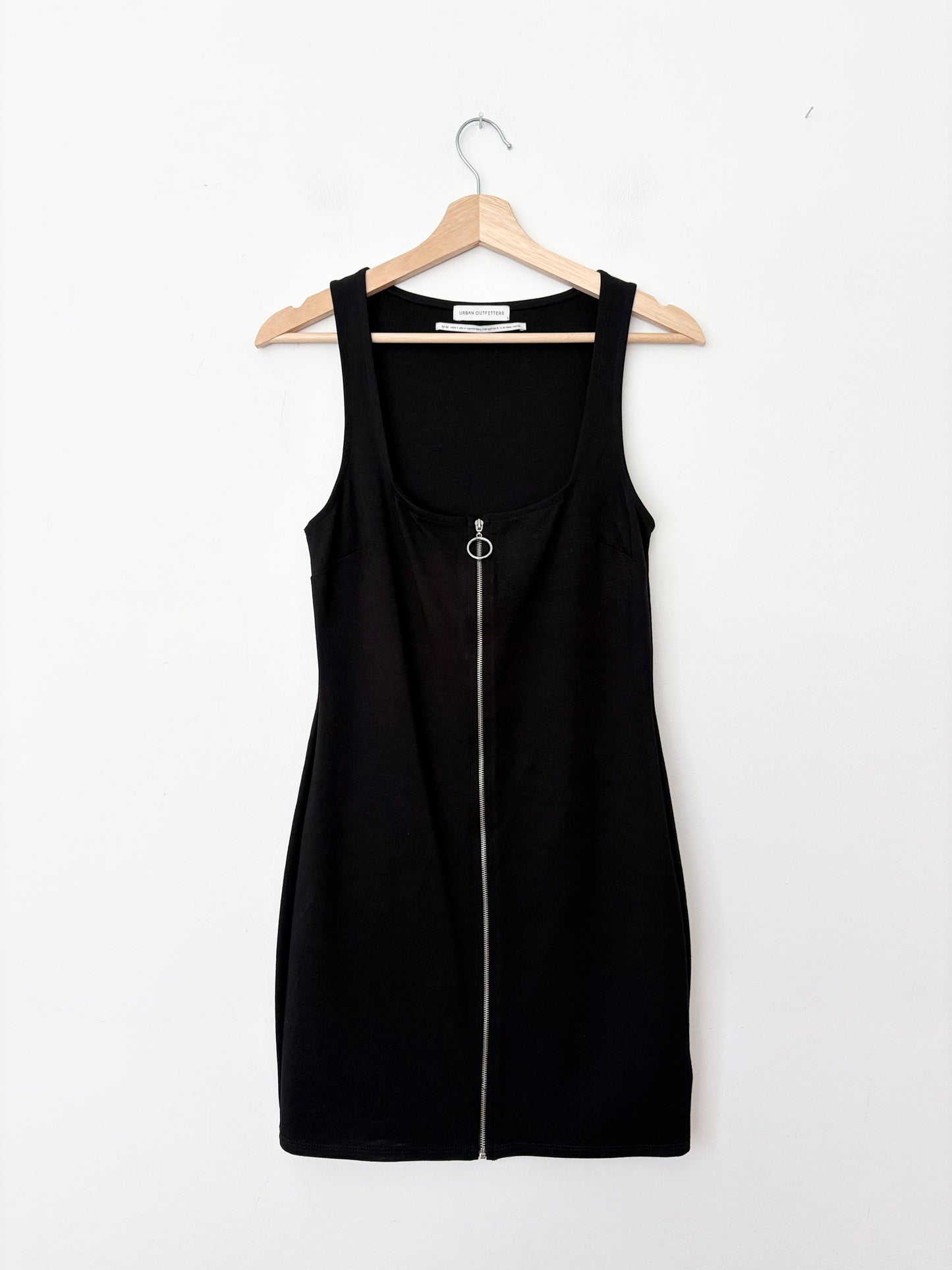 Robe moulante zippée en ponte Urban Outfitters - Taille M