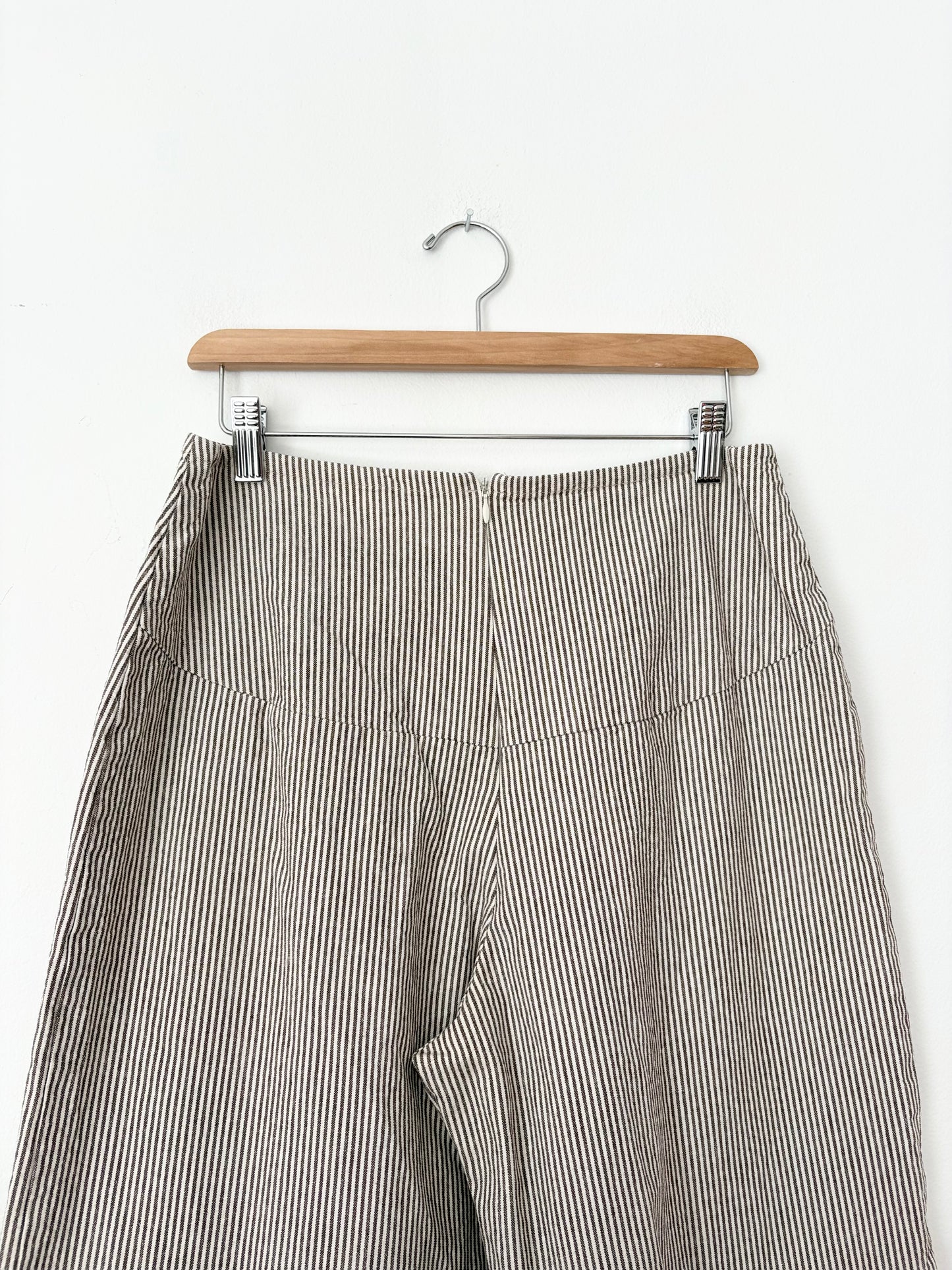 Lilith stripe barrel pants M/L