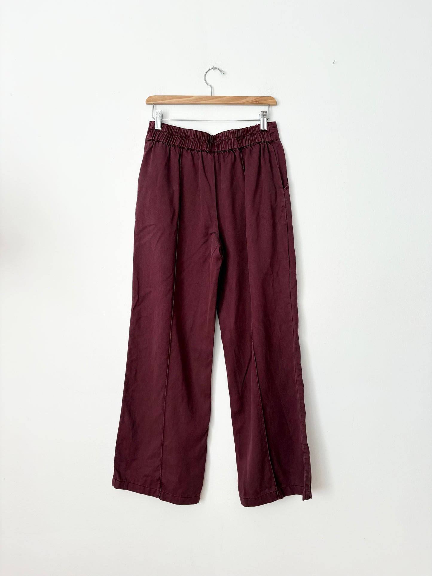 Pantalon large en tencel YFB, taille M
