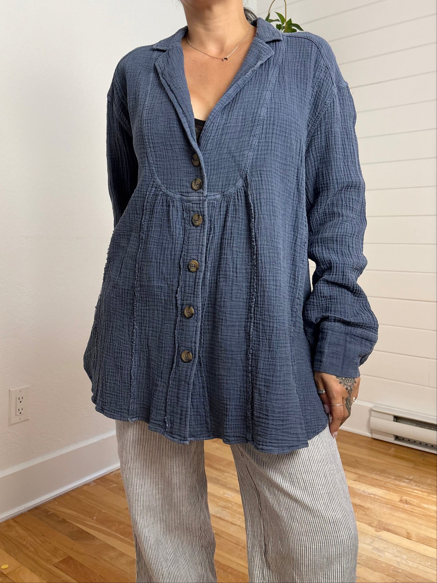 Free People – Chemise All About The Feels M/L