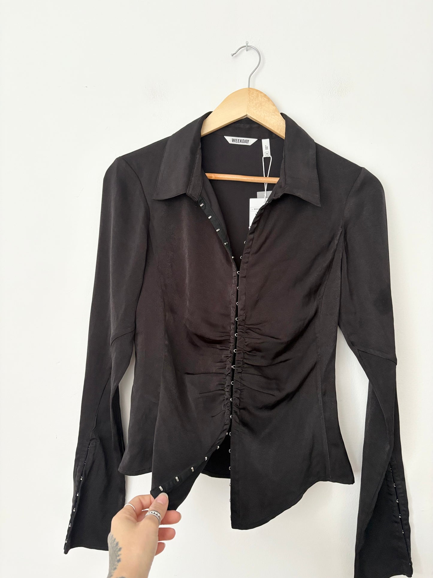 Weekday the Kasba shirt Small