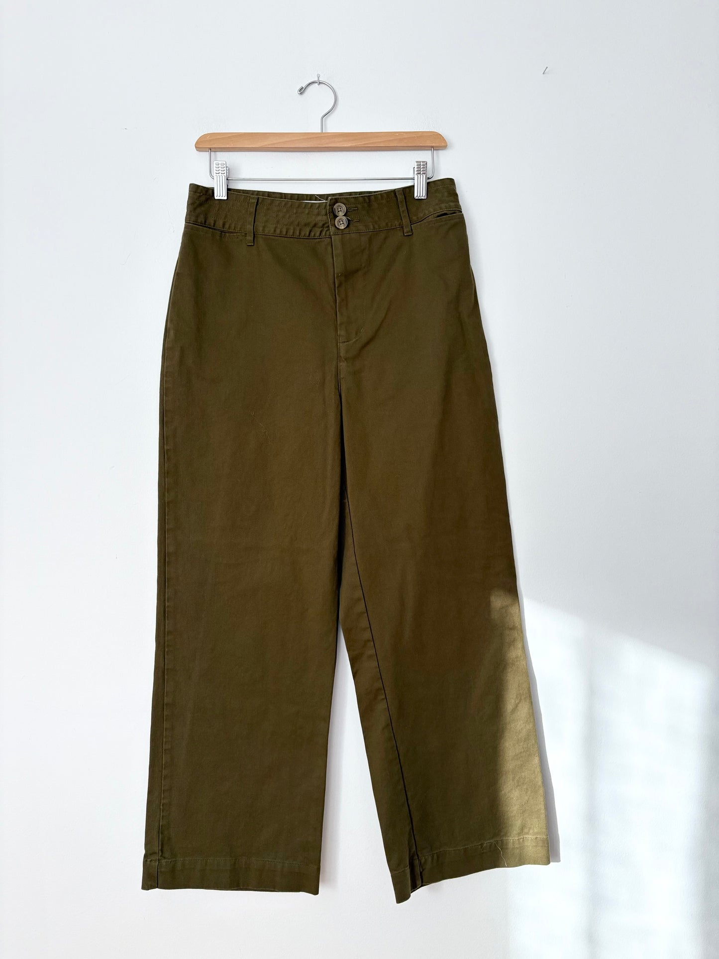 Hudson North Khaki crop chinos W28