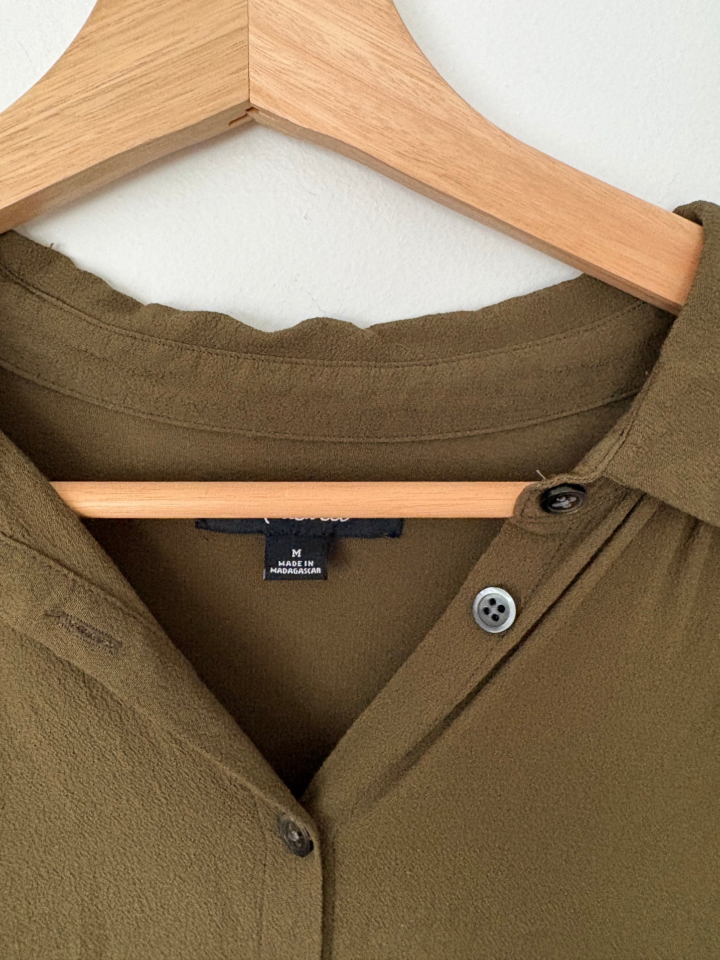 Chemise fluide Madewell Central, taille M