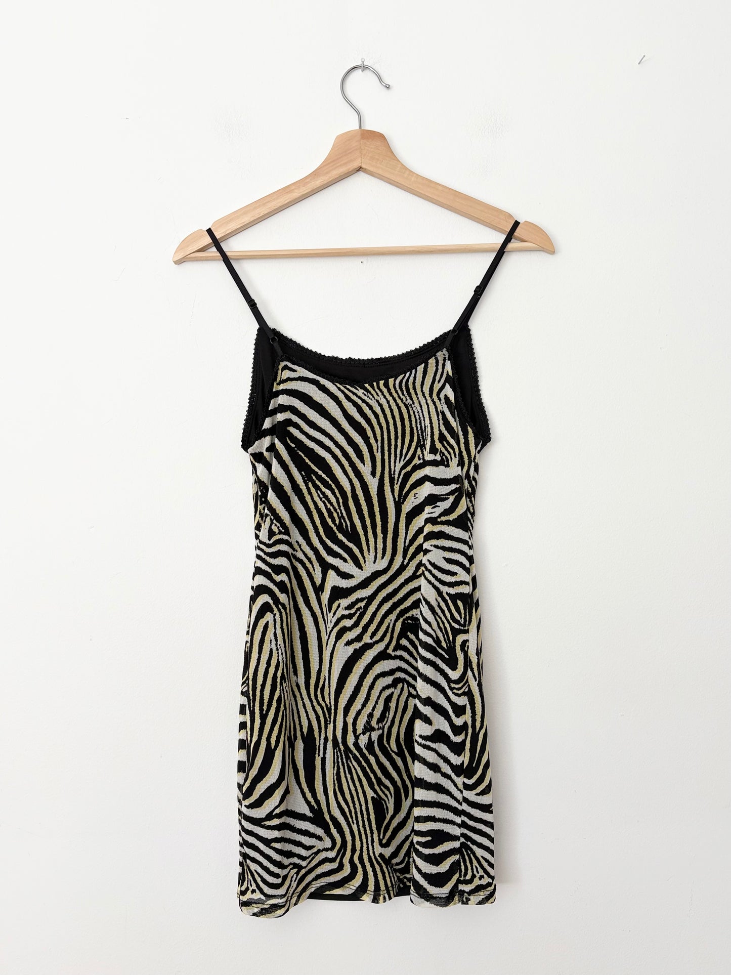 Urban Renewal zebra slip mini dress Medium