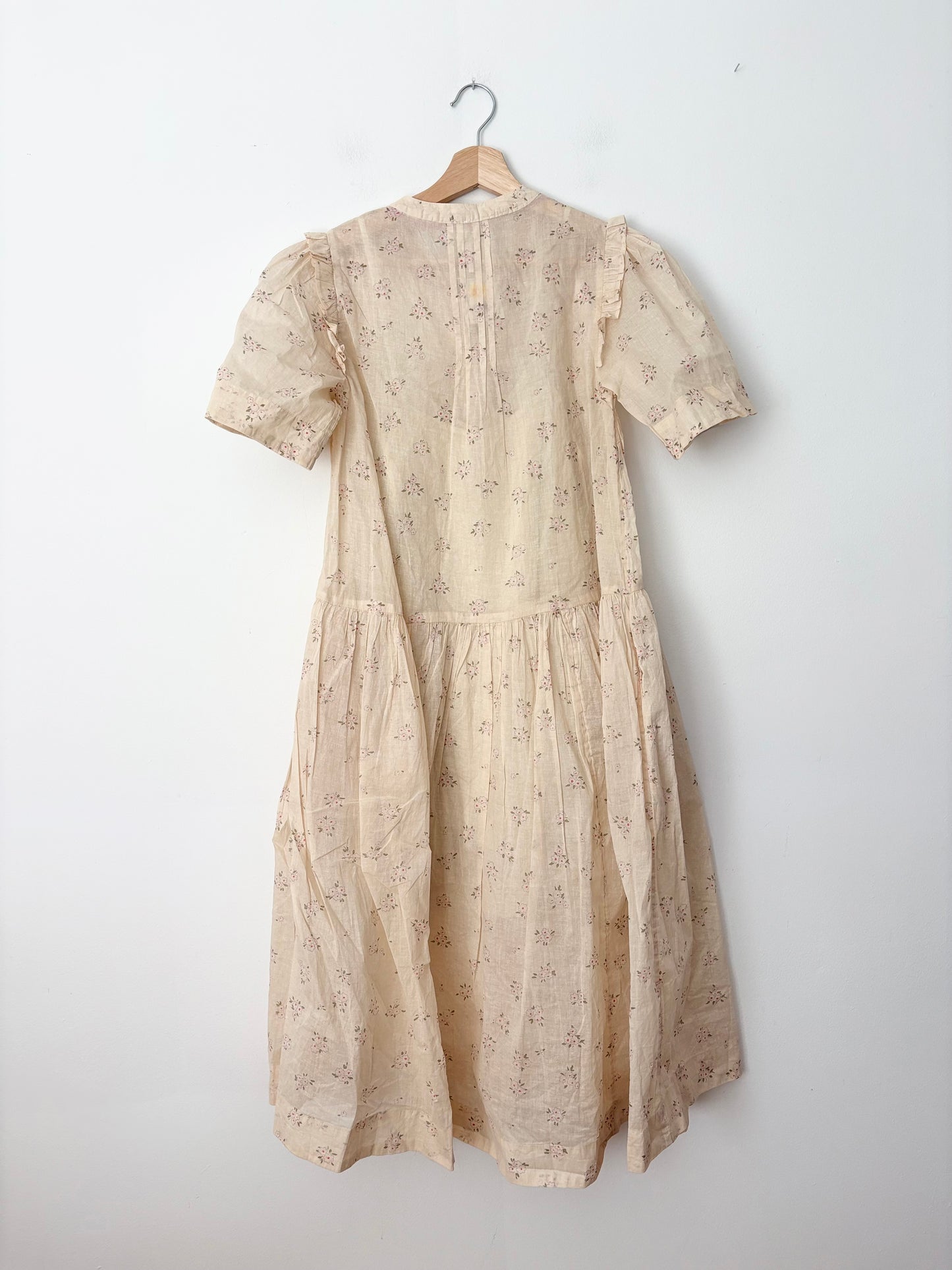 Free People cream Bella Mae midi dress Medium