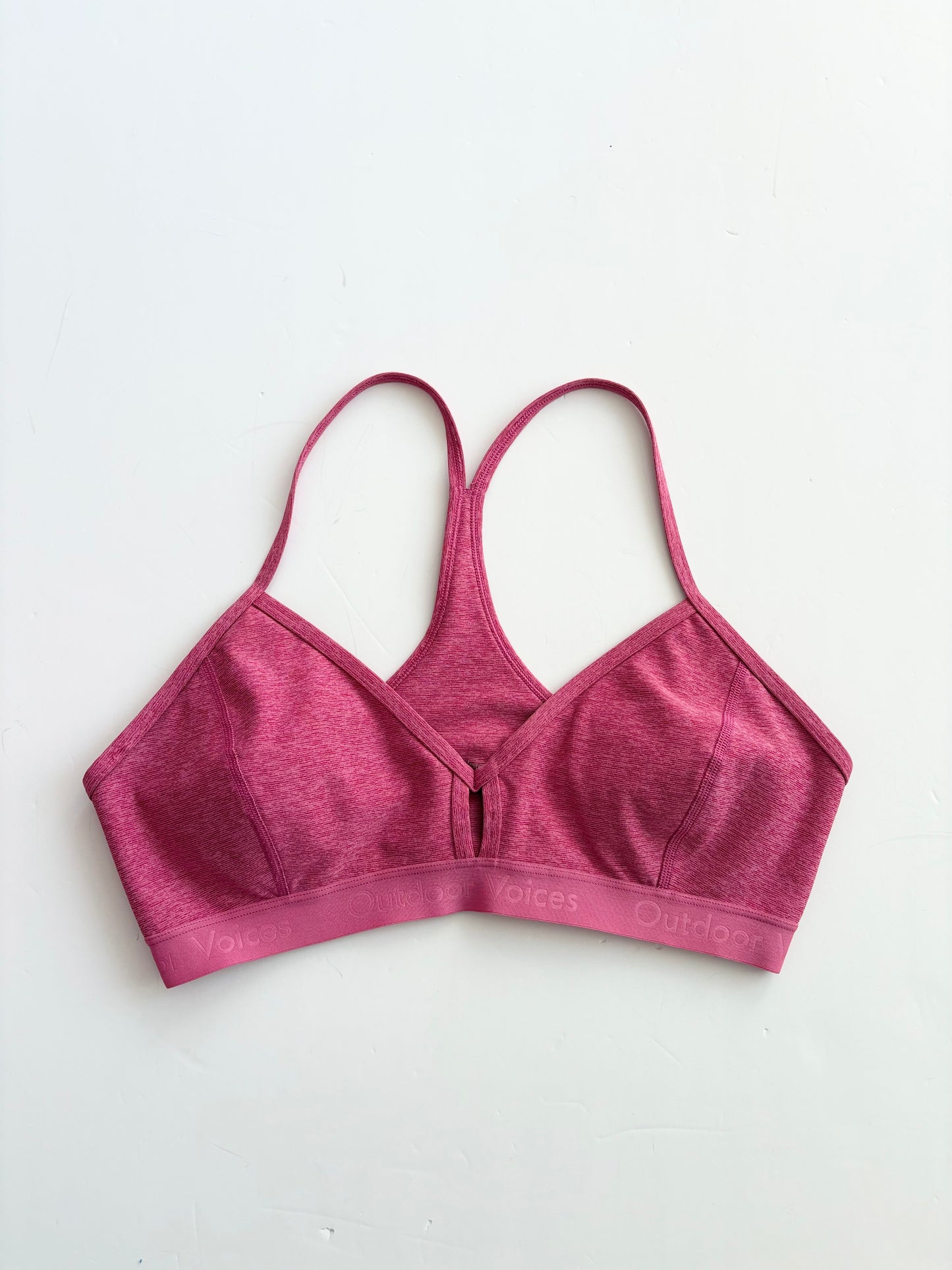 Soutien-gorge de sport Outdoor Voices Steeplechase à faible impact, taille L