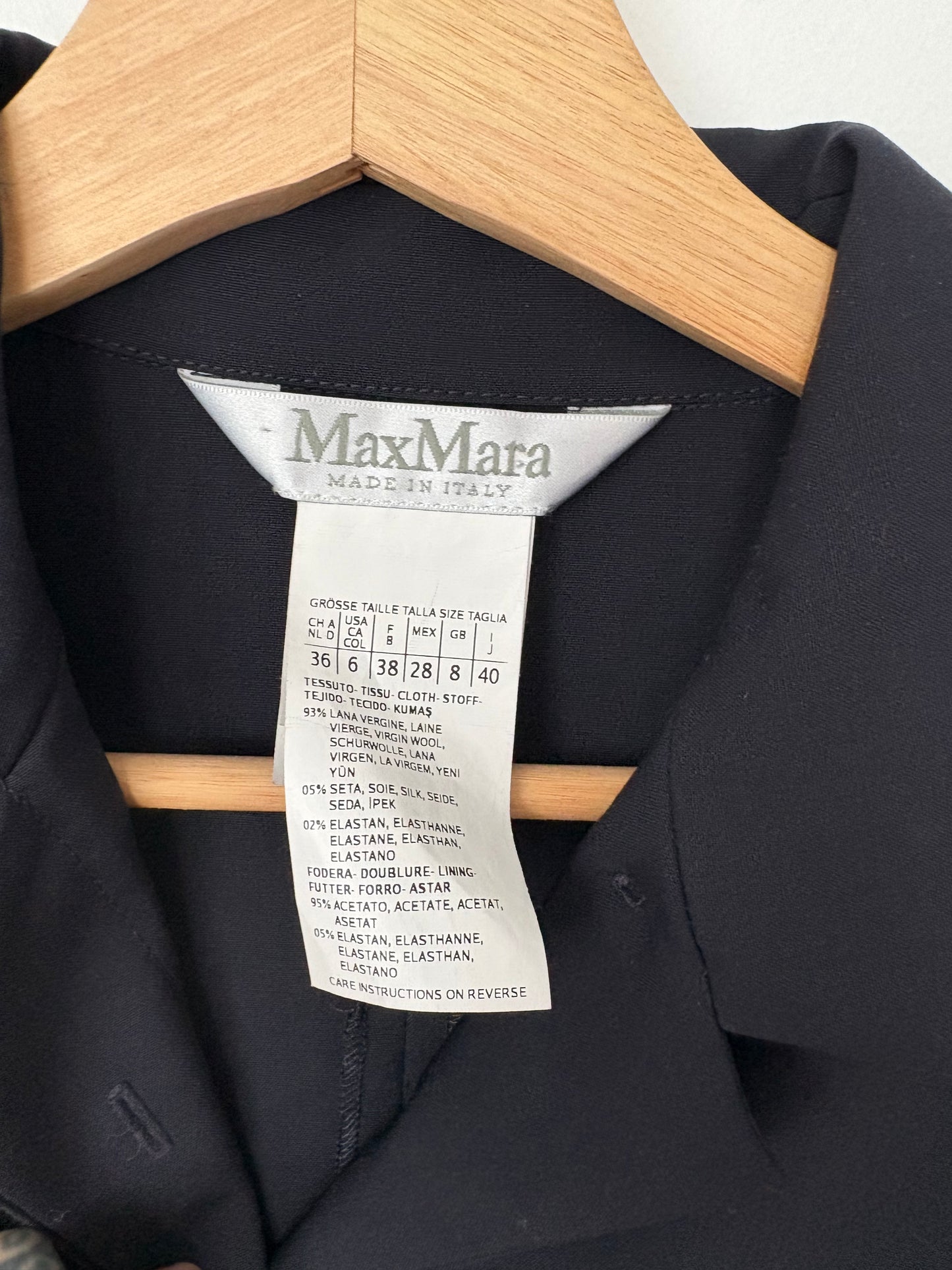 Robe crayon en laine Maxmara, taille S