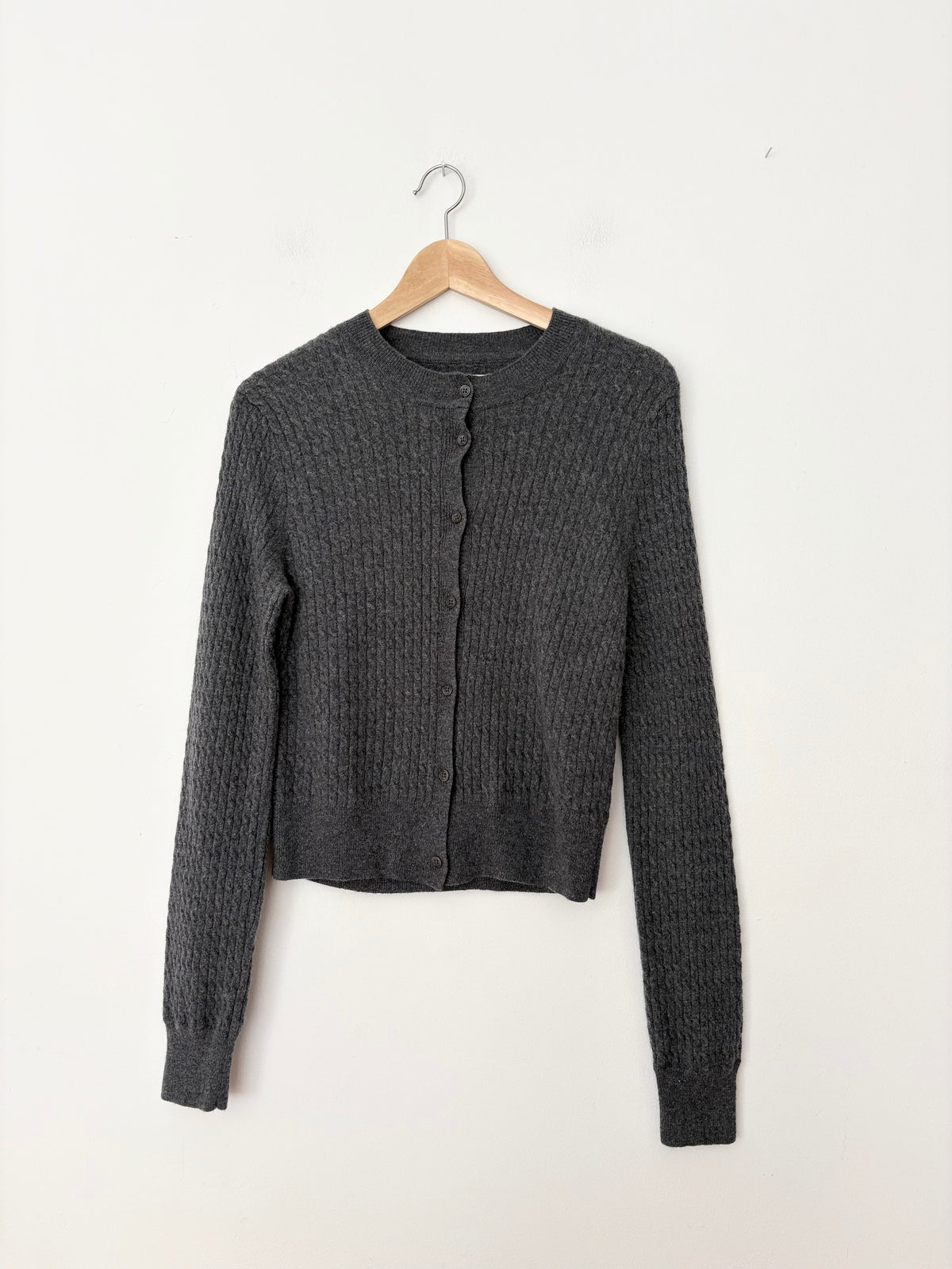 SAMSOE SAMSOE cable knit cardigan XS