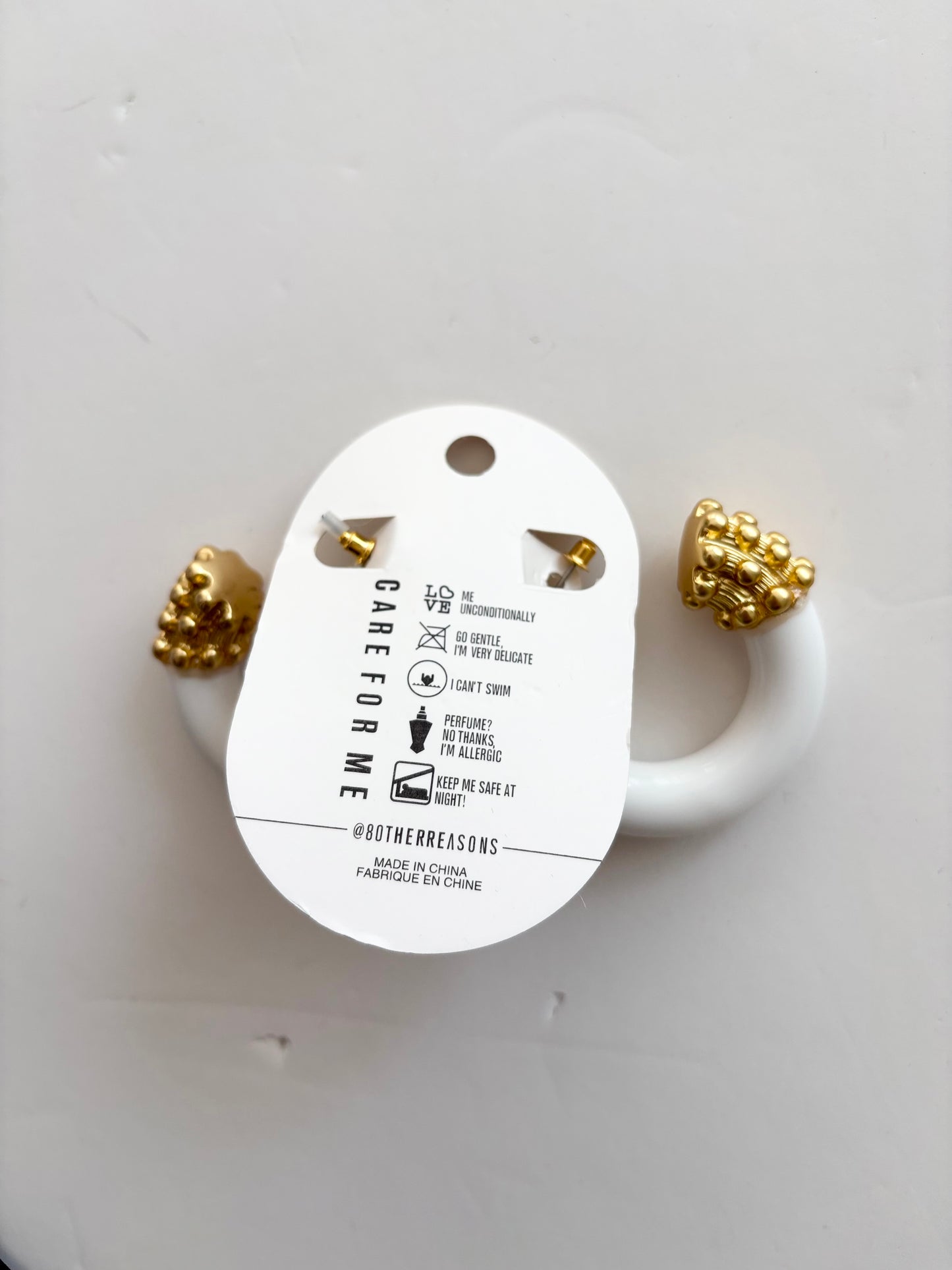 Boucles d'oreilles créoles Vénus 8 other reasons