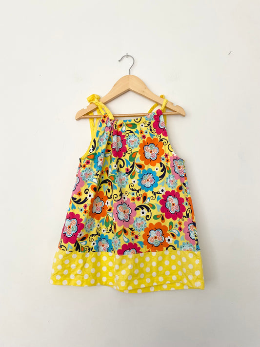 Hanna Anderson printed dress 5/6