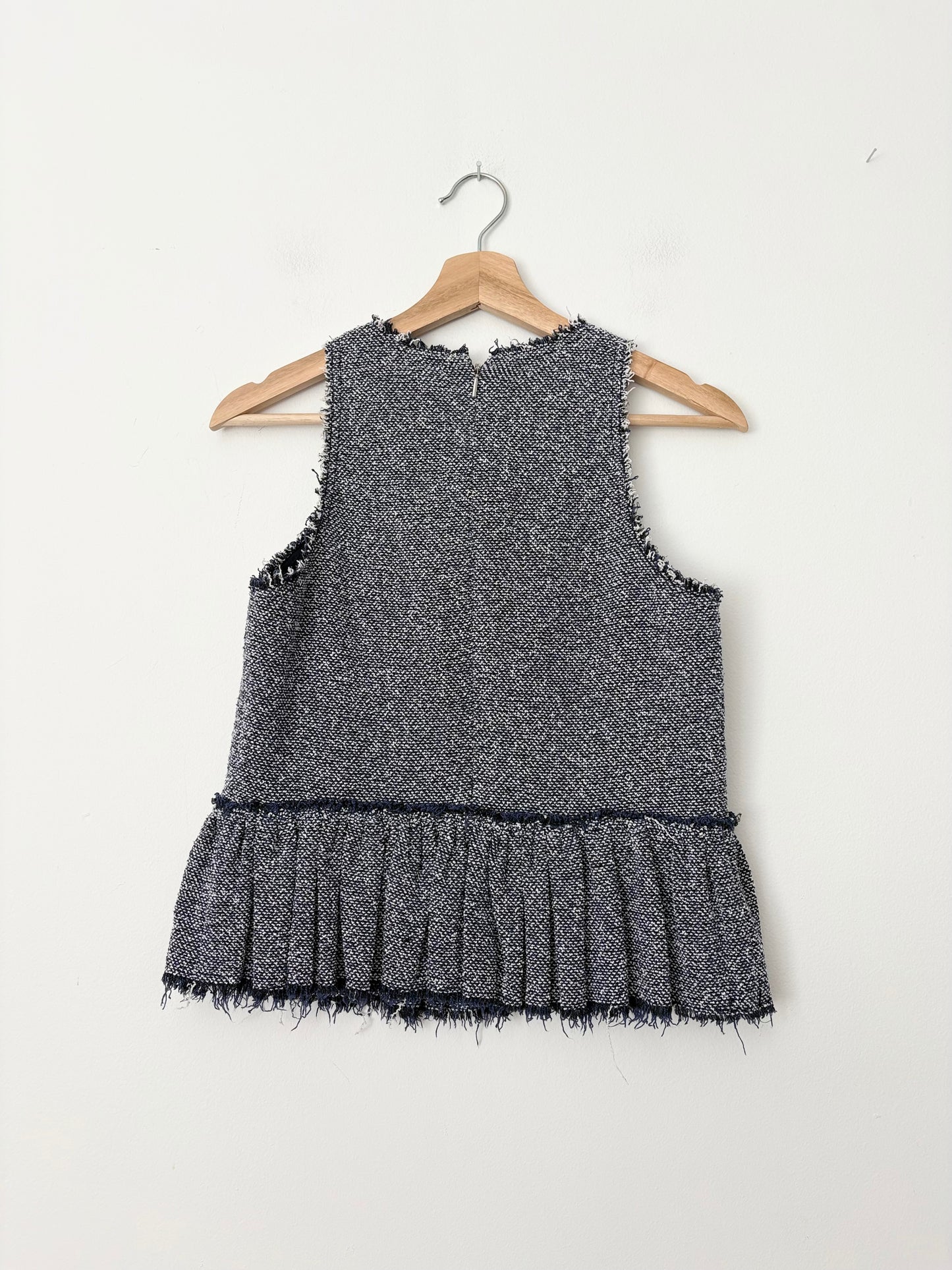 Haut sans manches en tweed Rebecca Taylor XS/S