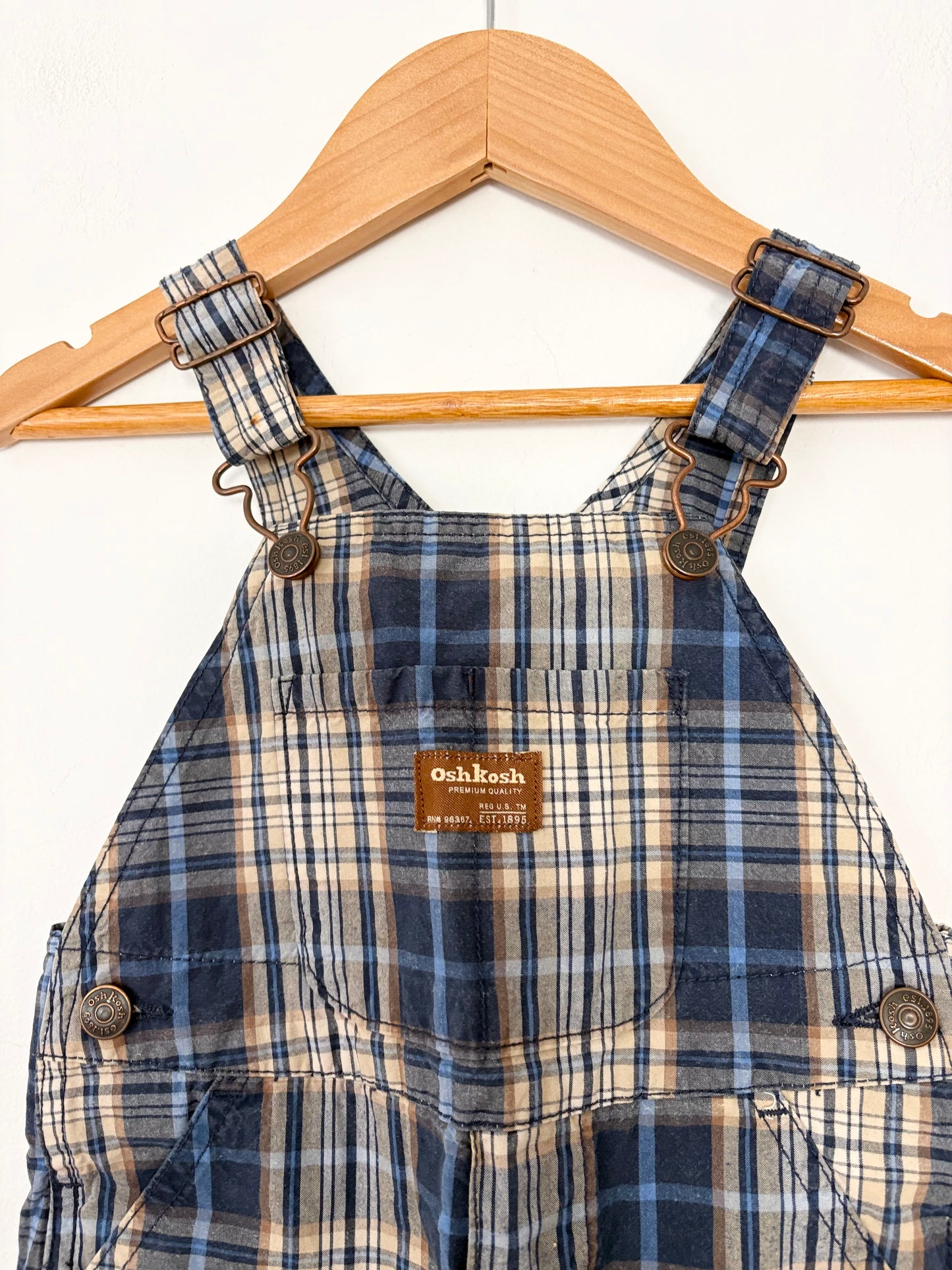Y2K oshkosh shortalls 18months