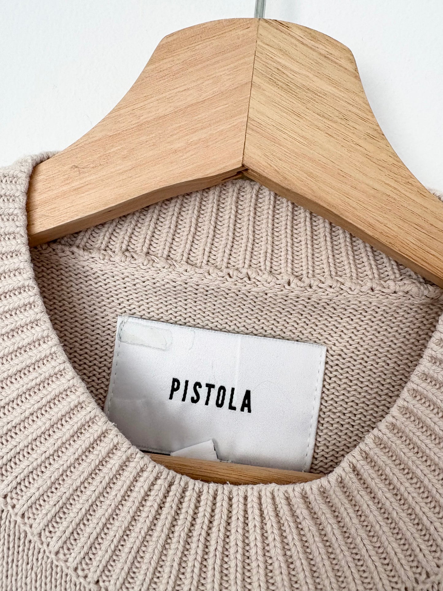 Pull en maille à col rond Pistola Daria, taille S