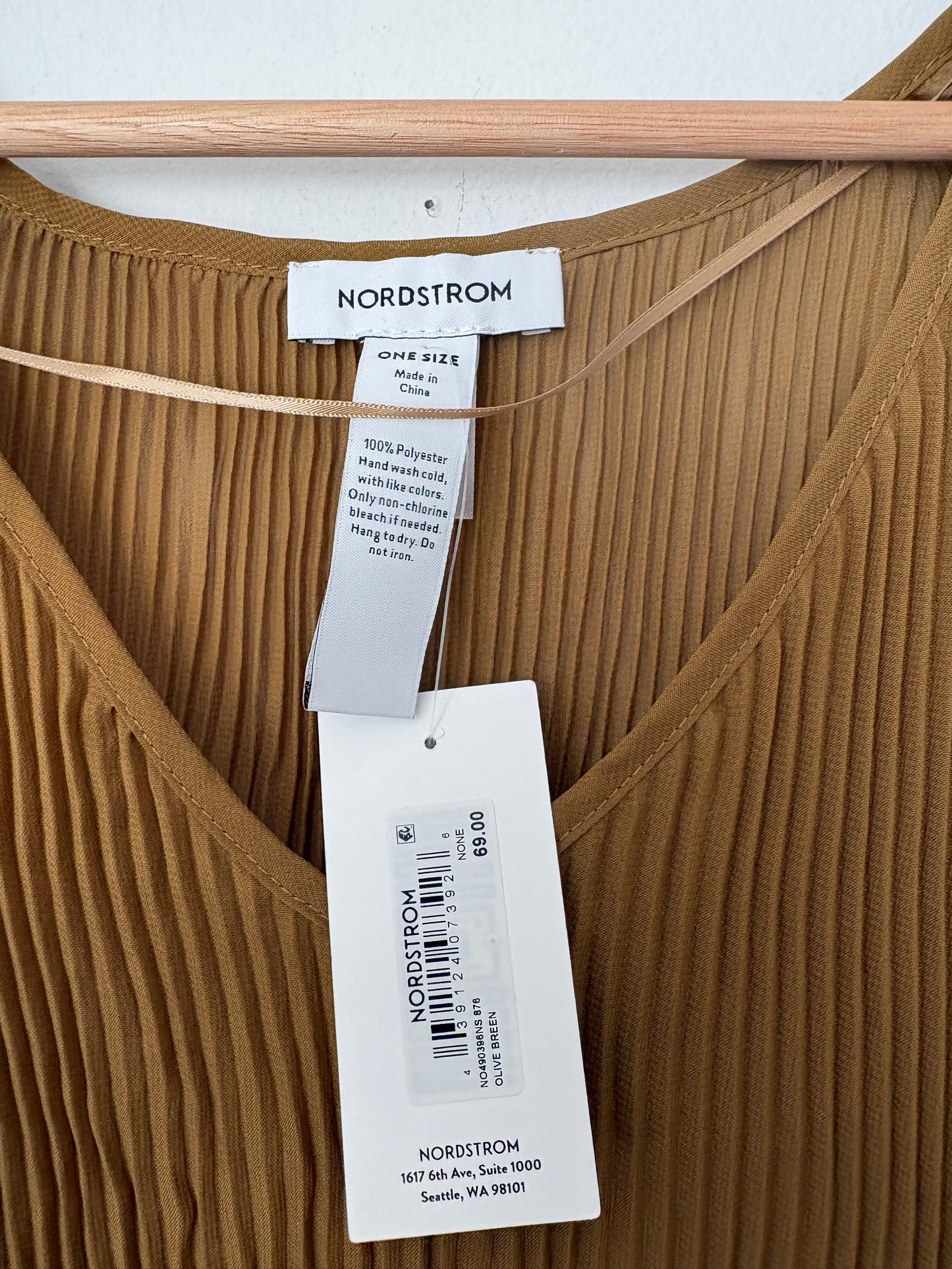 Cache-maillot plissé Nordstrom TP-TG
