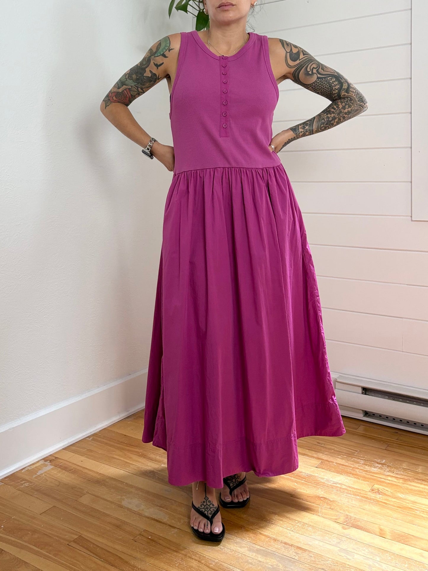Robe mixte Me + Em boutonnée taille XL