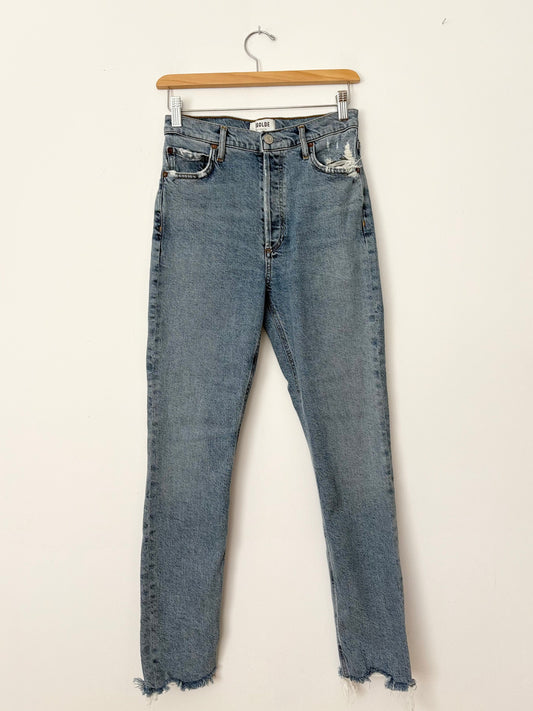 Agolde Nico high rise slim fit jeans W25