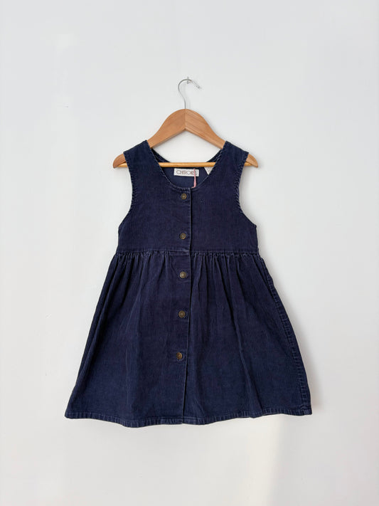 Vintage Cherokee corduroy dress 4/5T