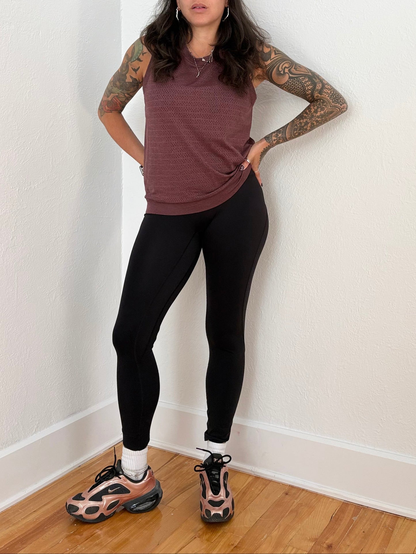 Lululemon inspire crop leggings size 8