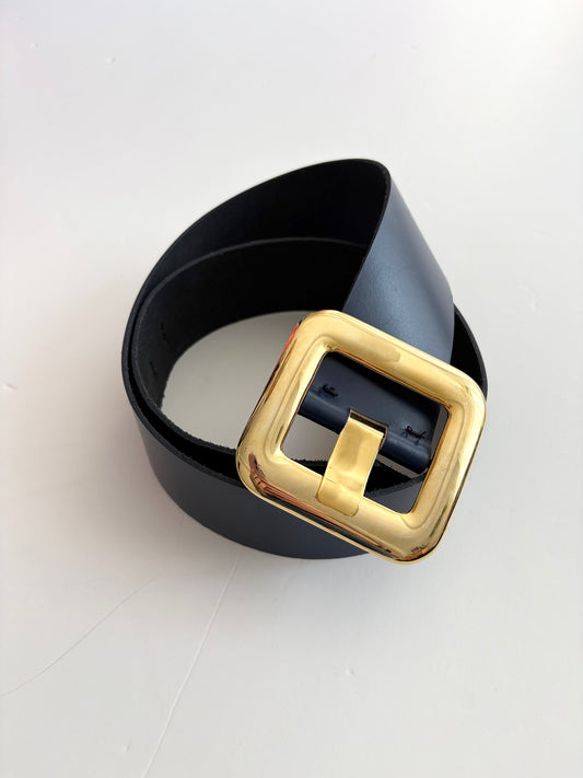Vintage leather belt Small