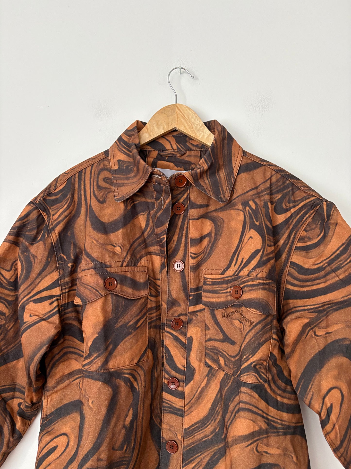 House of Sunny paradise quilted jacket M/L