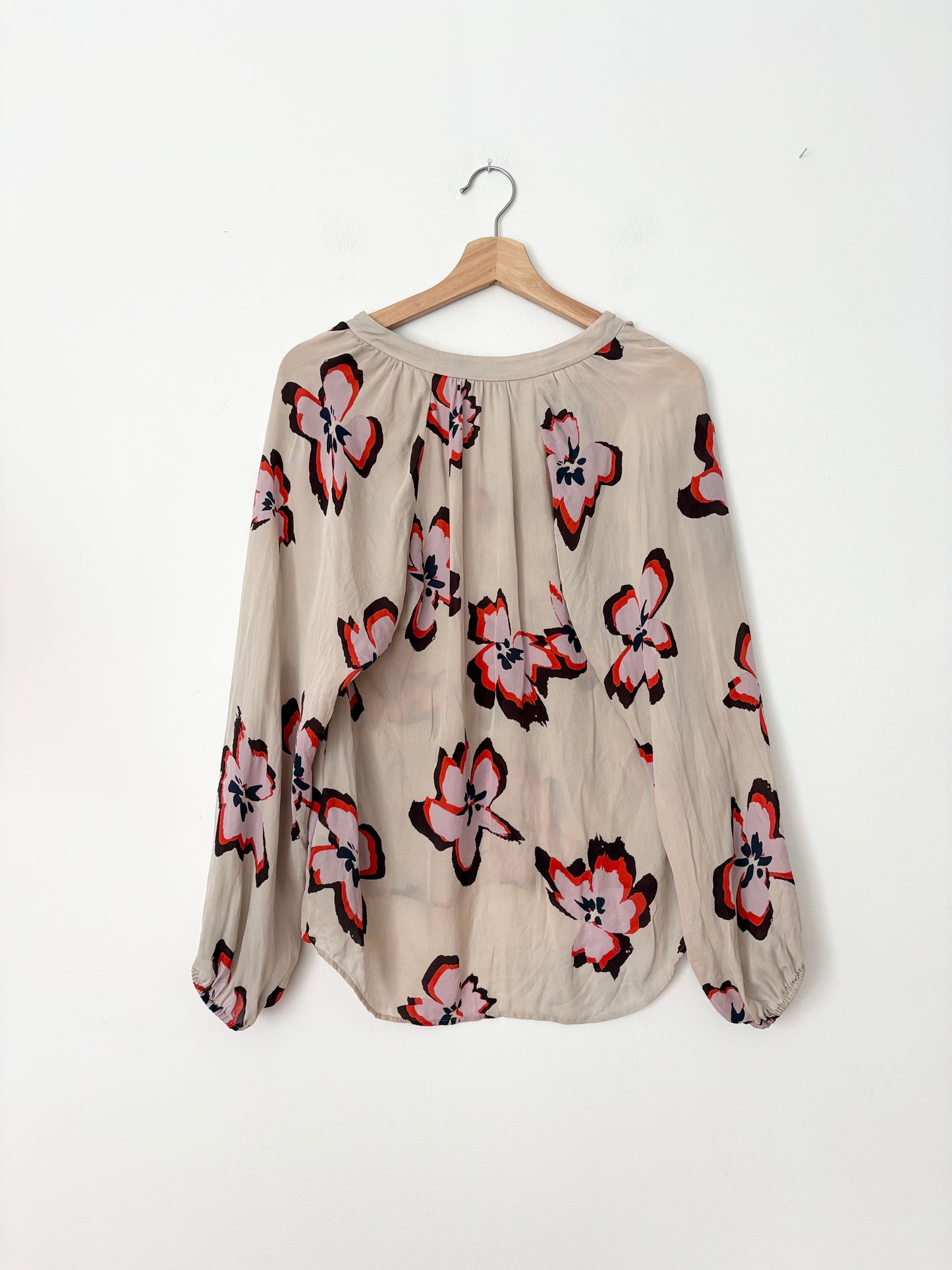 Chemisier en soie fleuri A.L.C Jules S/M