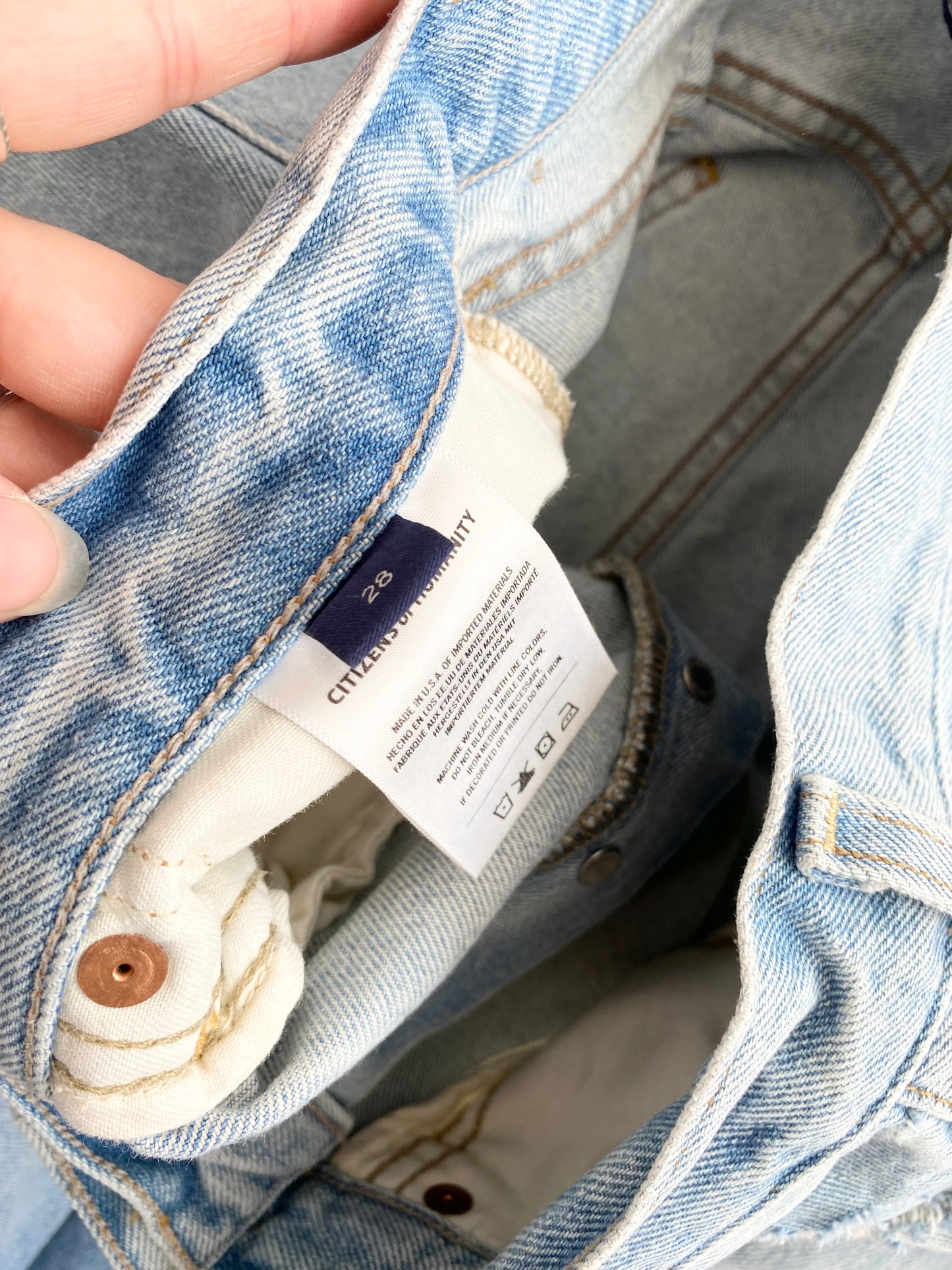 Citizens of humanity horseshoe jeans W28/29