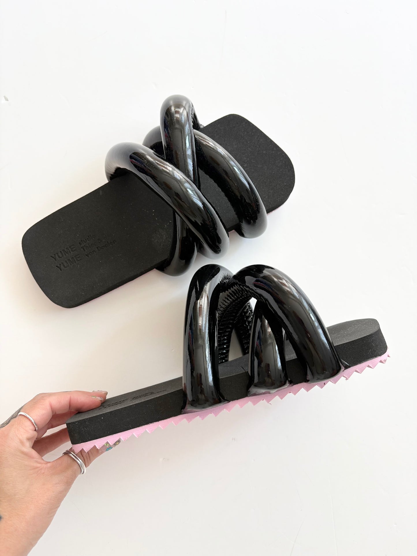 Yume Yume Tyre puffy slides US5.5