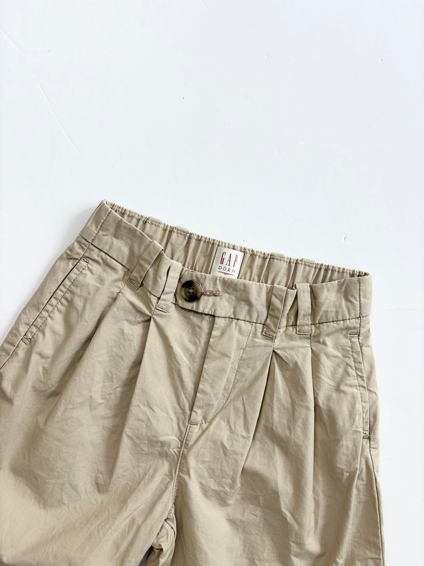 Gap X Doen wide leg pleated pants 18/24 months