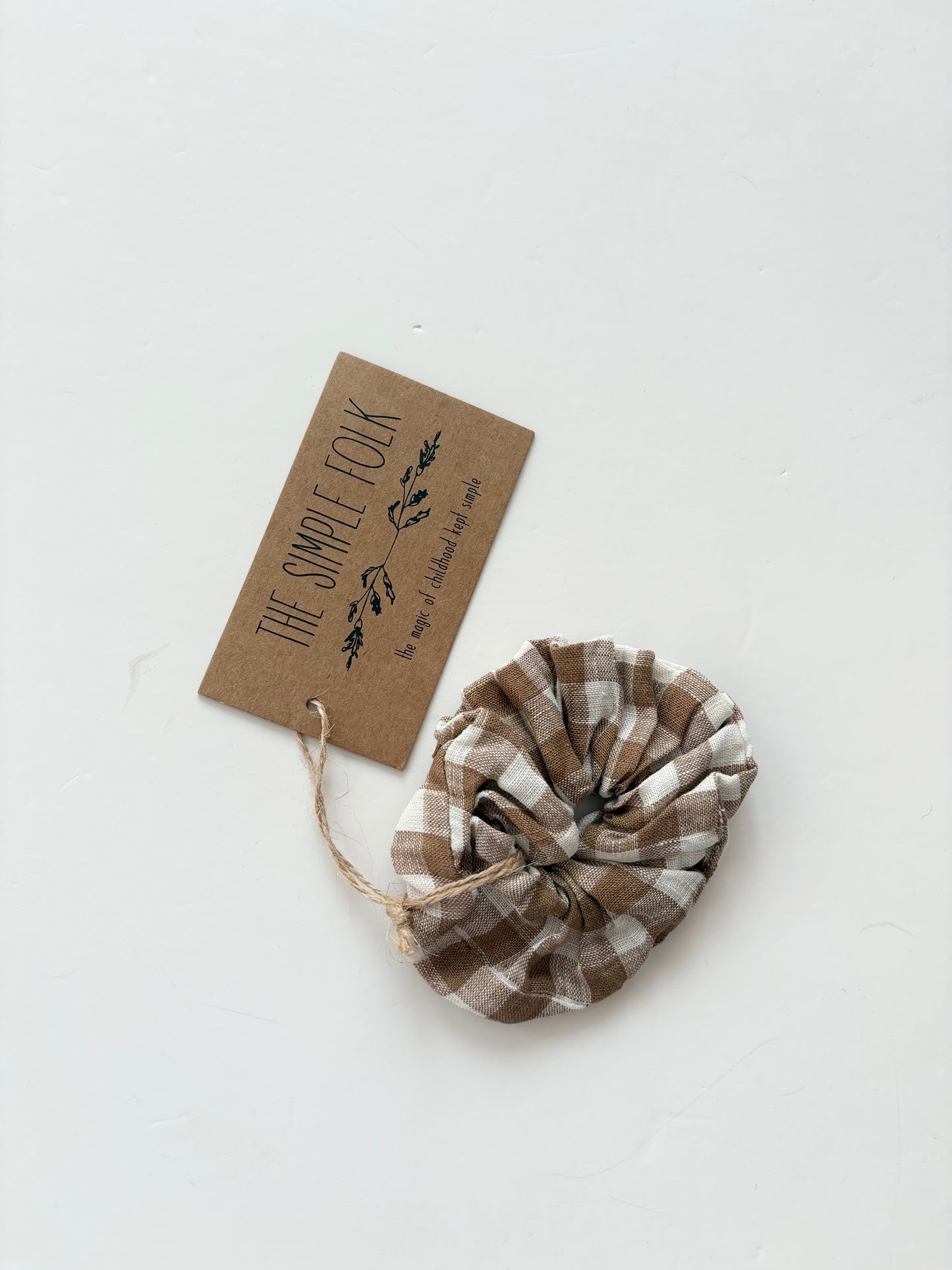The simple folk scrunchie O/S