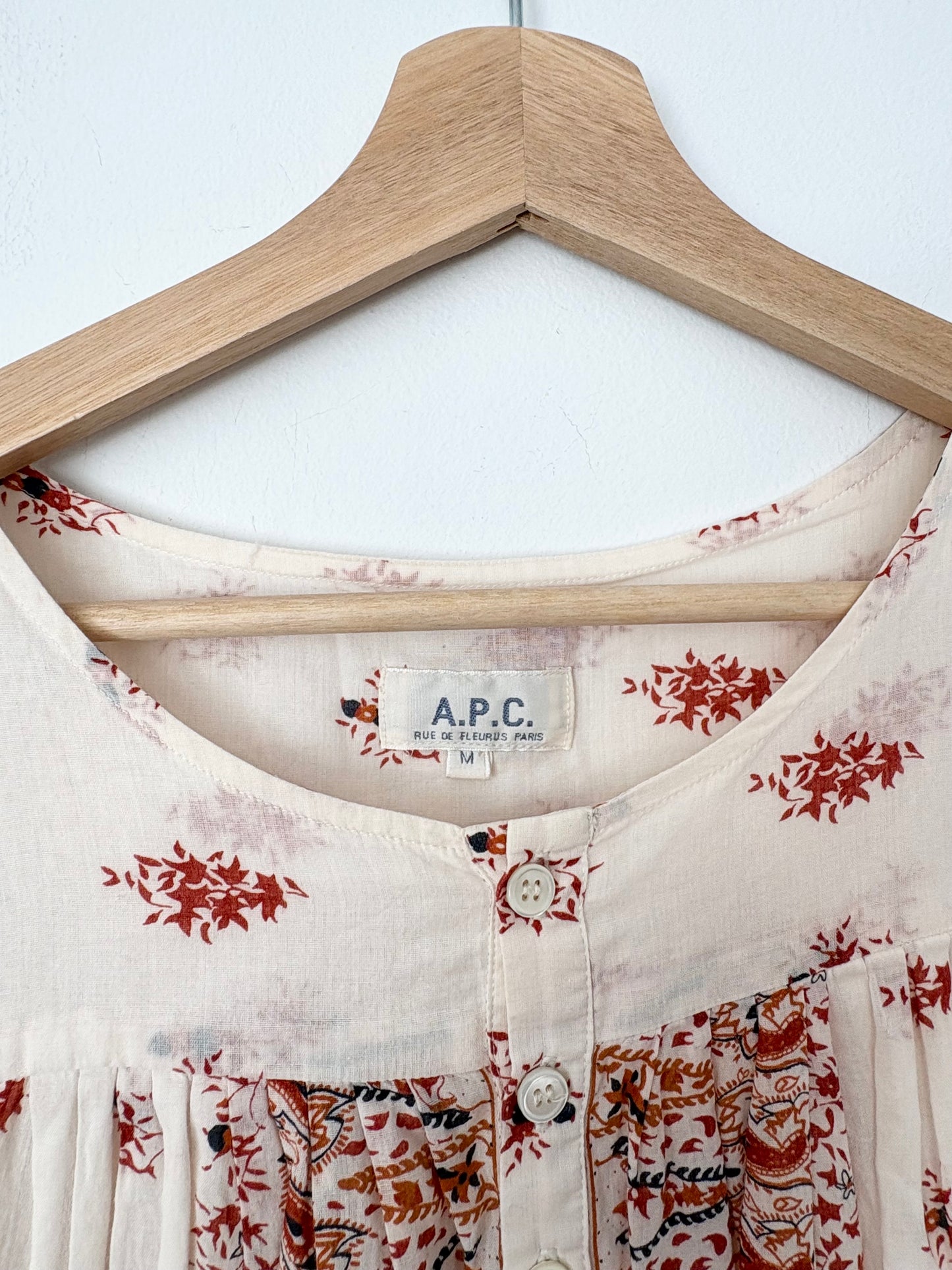 A.P.C printed kaftan Medium