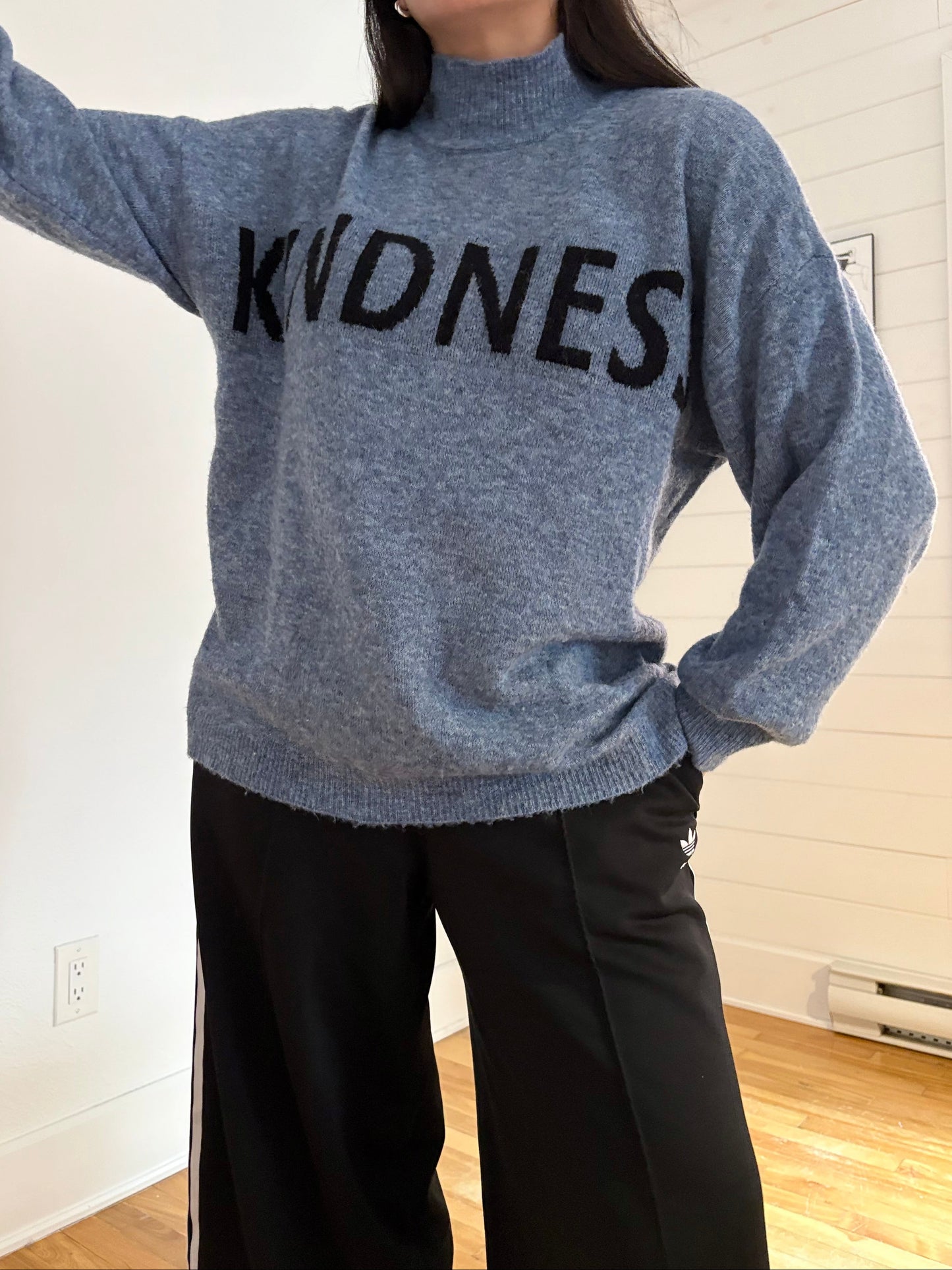 Pull Cream Fionas à col roulé, taille L