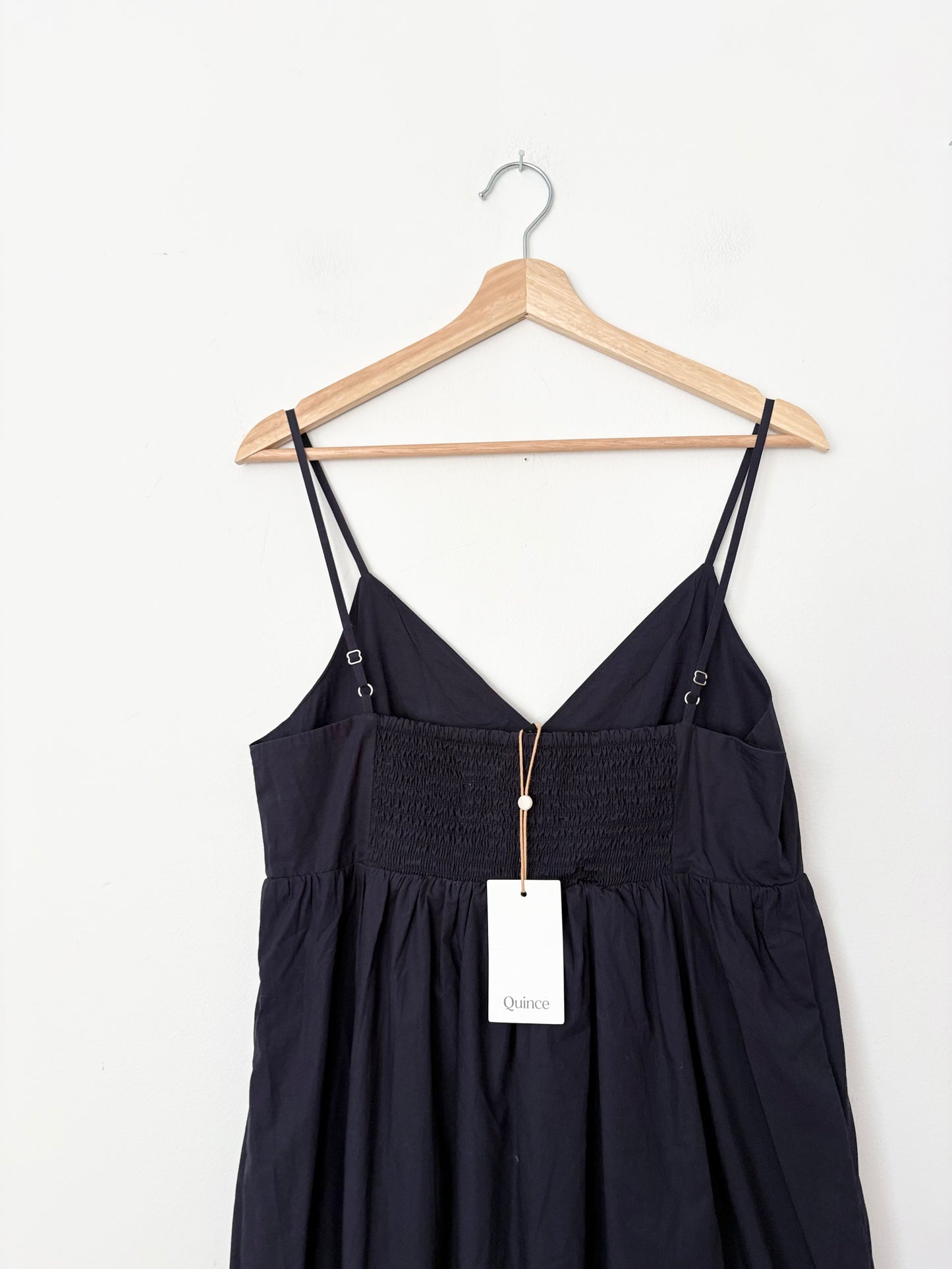 Robe longue sans manches en coton bio Quince, taille S