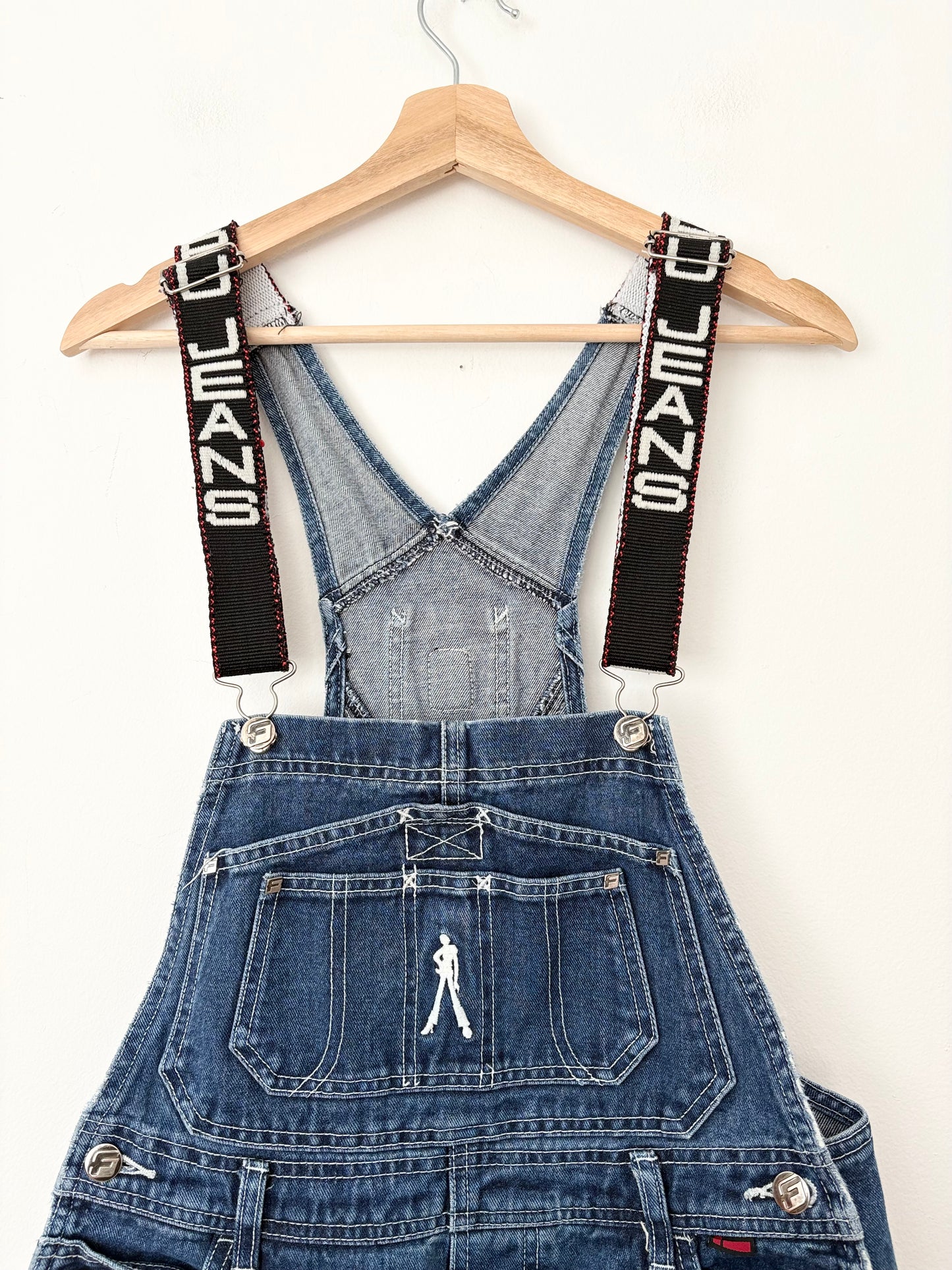 Vintage FUBU denim overalls small