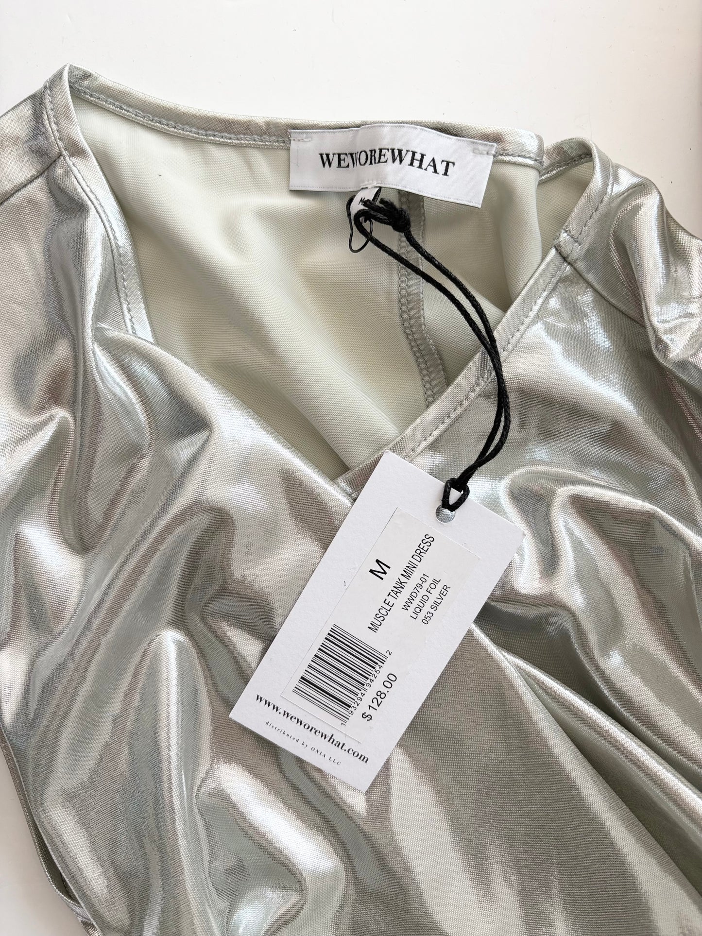 Robe mini débardeur Weworewhat Medium