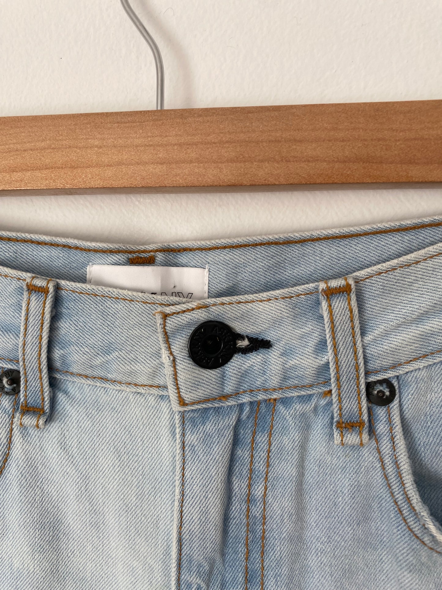 Short en jean découpé ASKK NY W25