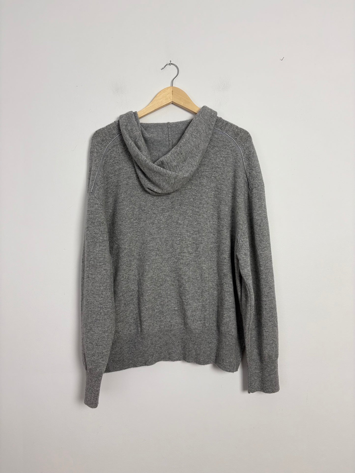 The kooples wool & cashmere zip hoodie M/L