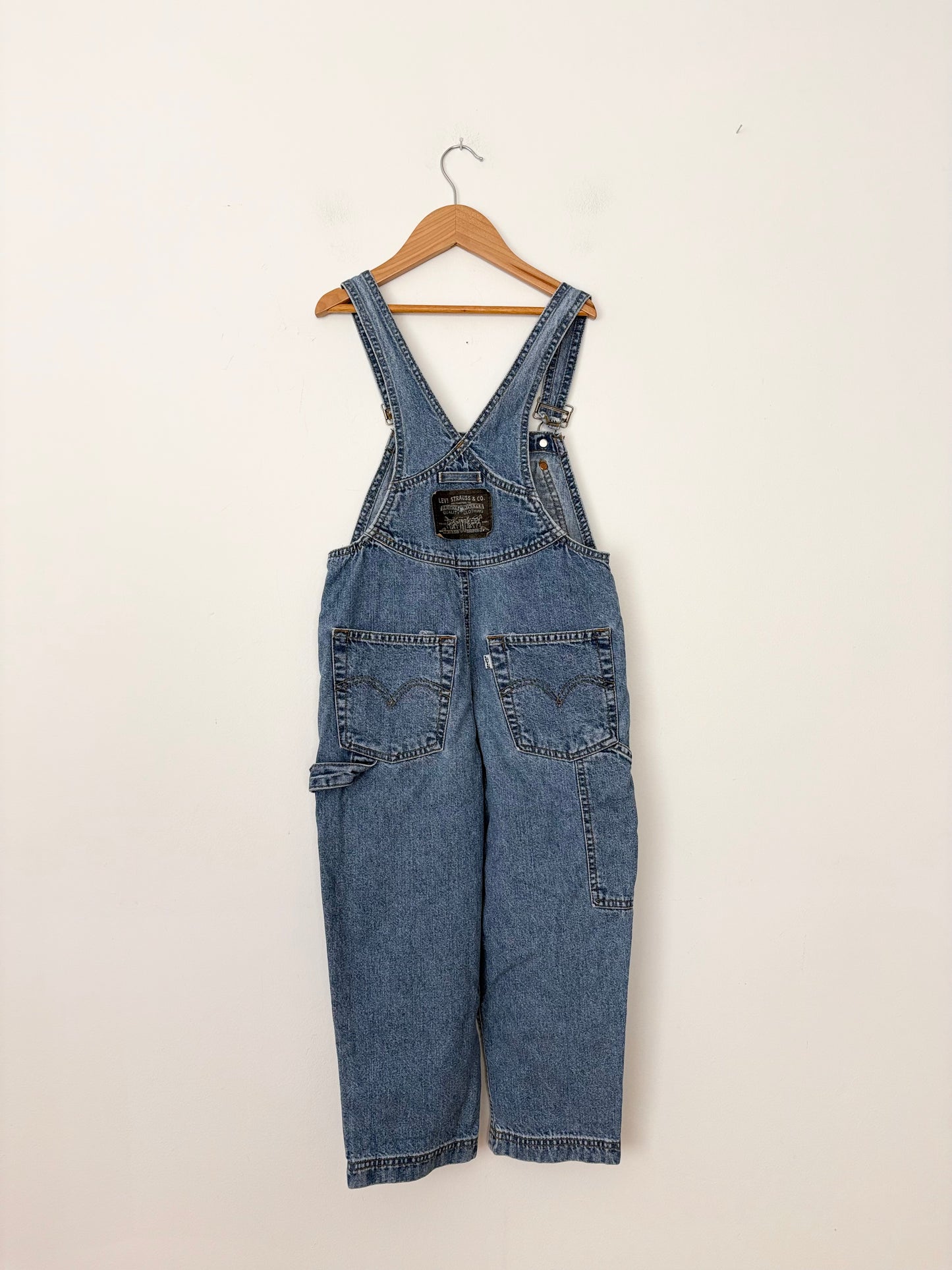 Vintage levis overalls 4-6Y