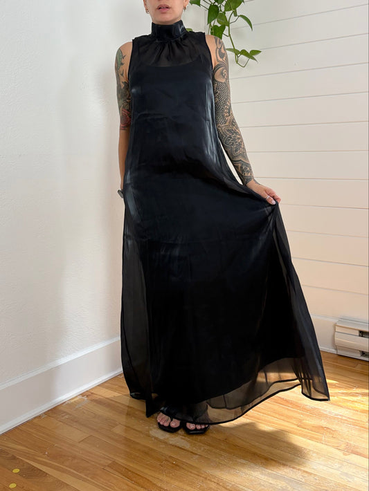 Caara black Alette dress Medium