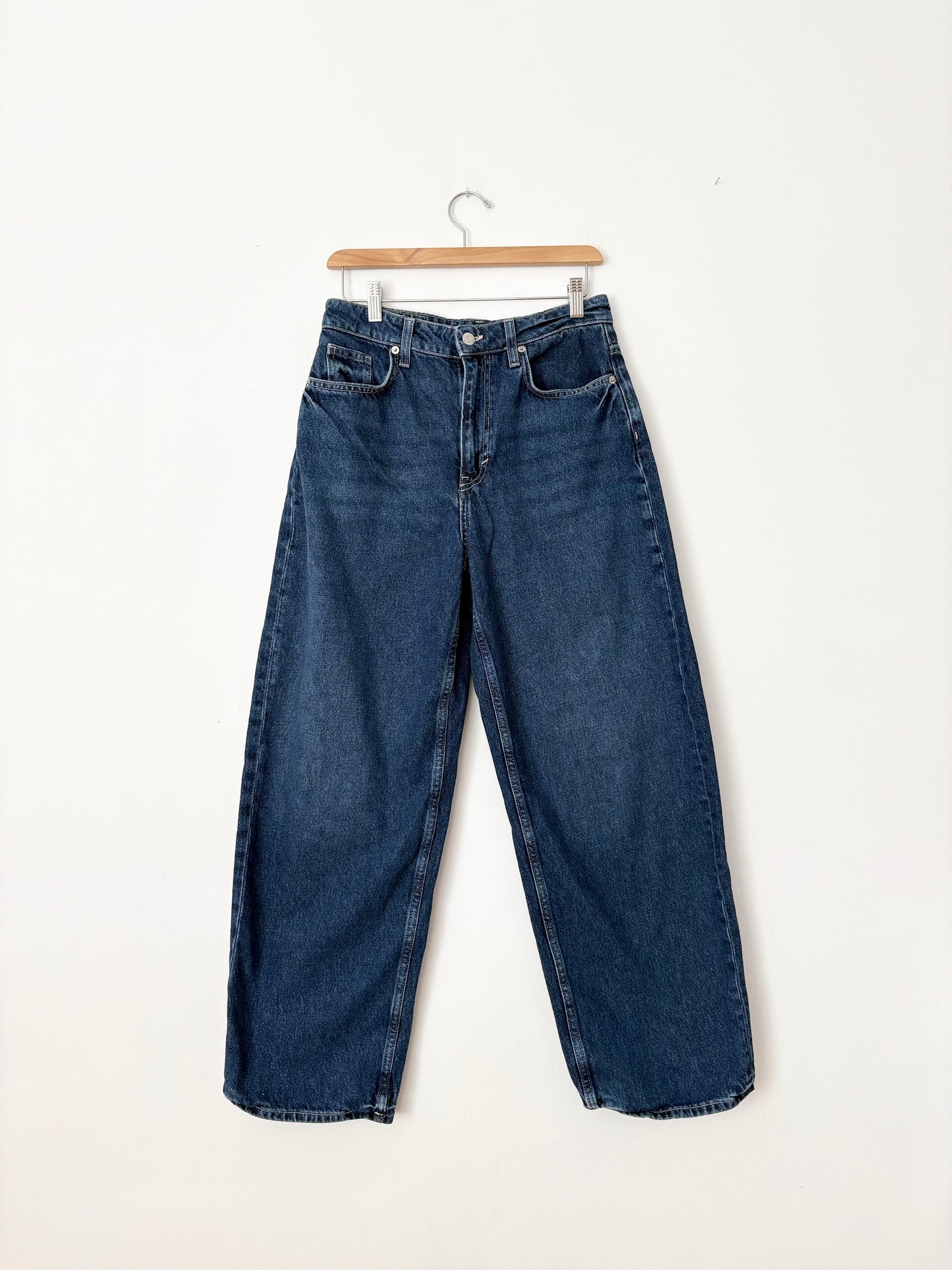 H&M baggy wide leg jeans W27/28