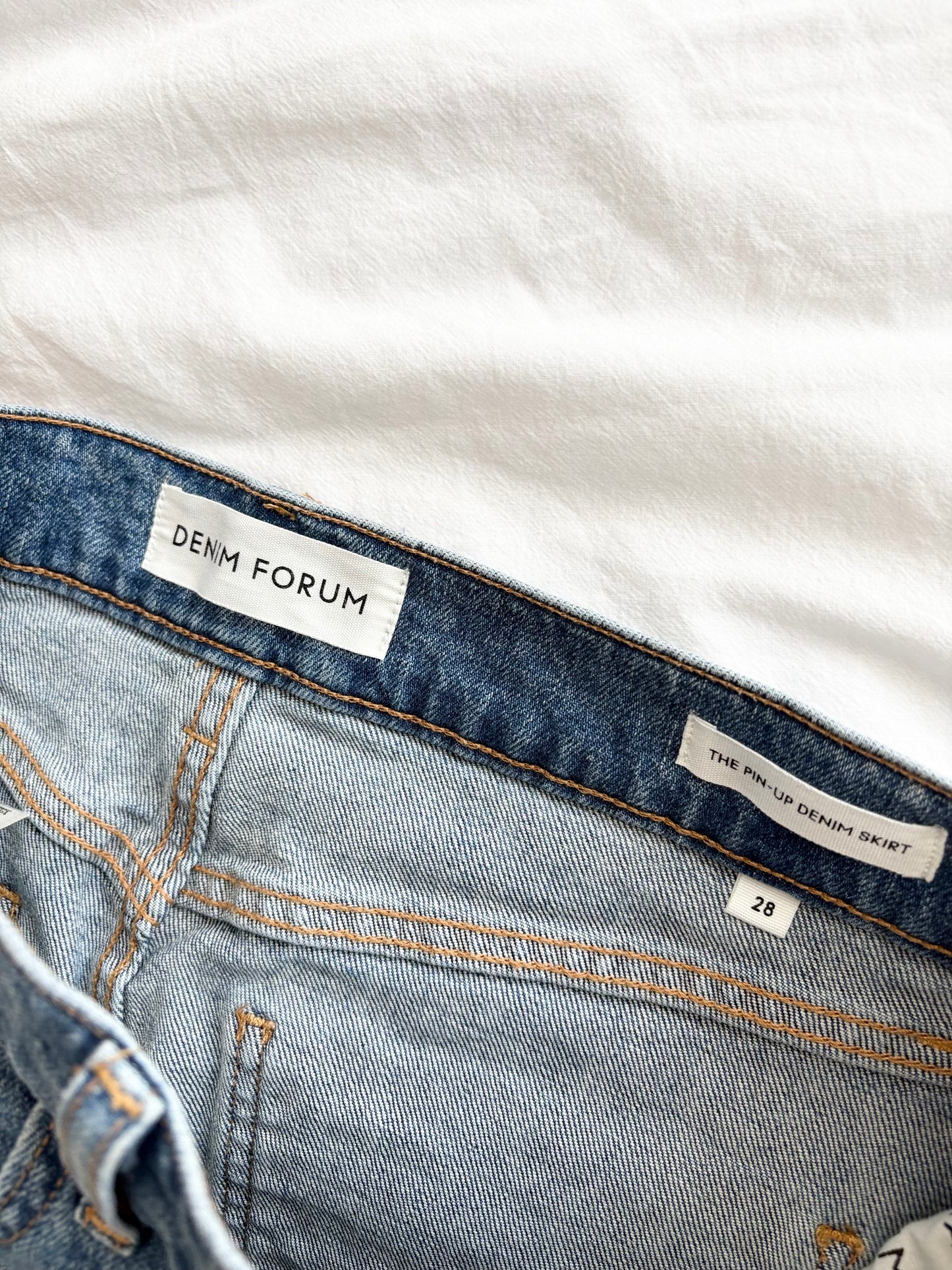 Denim Forum la jupe en jean pin-up T27/28