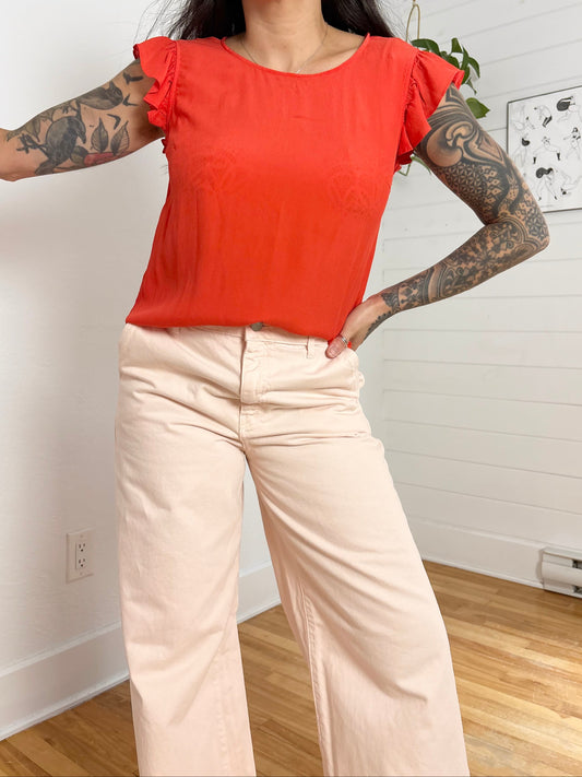 Twinset silk blend top Medium