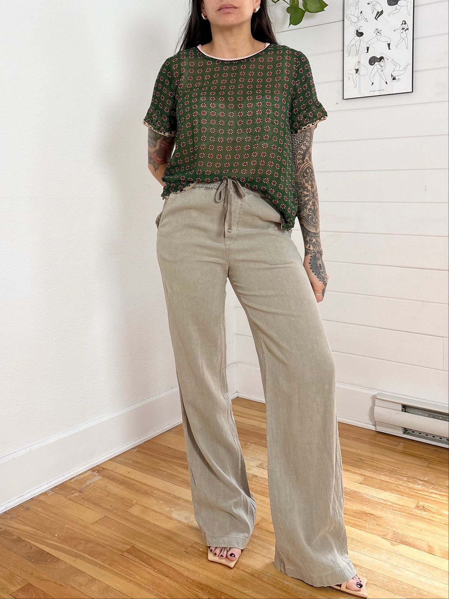 Scotch & soda X The peaks sheer tee Small