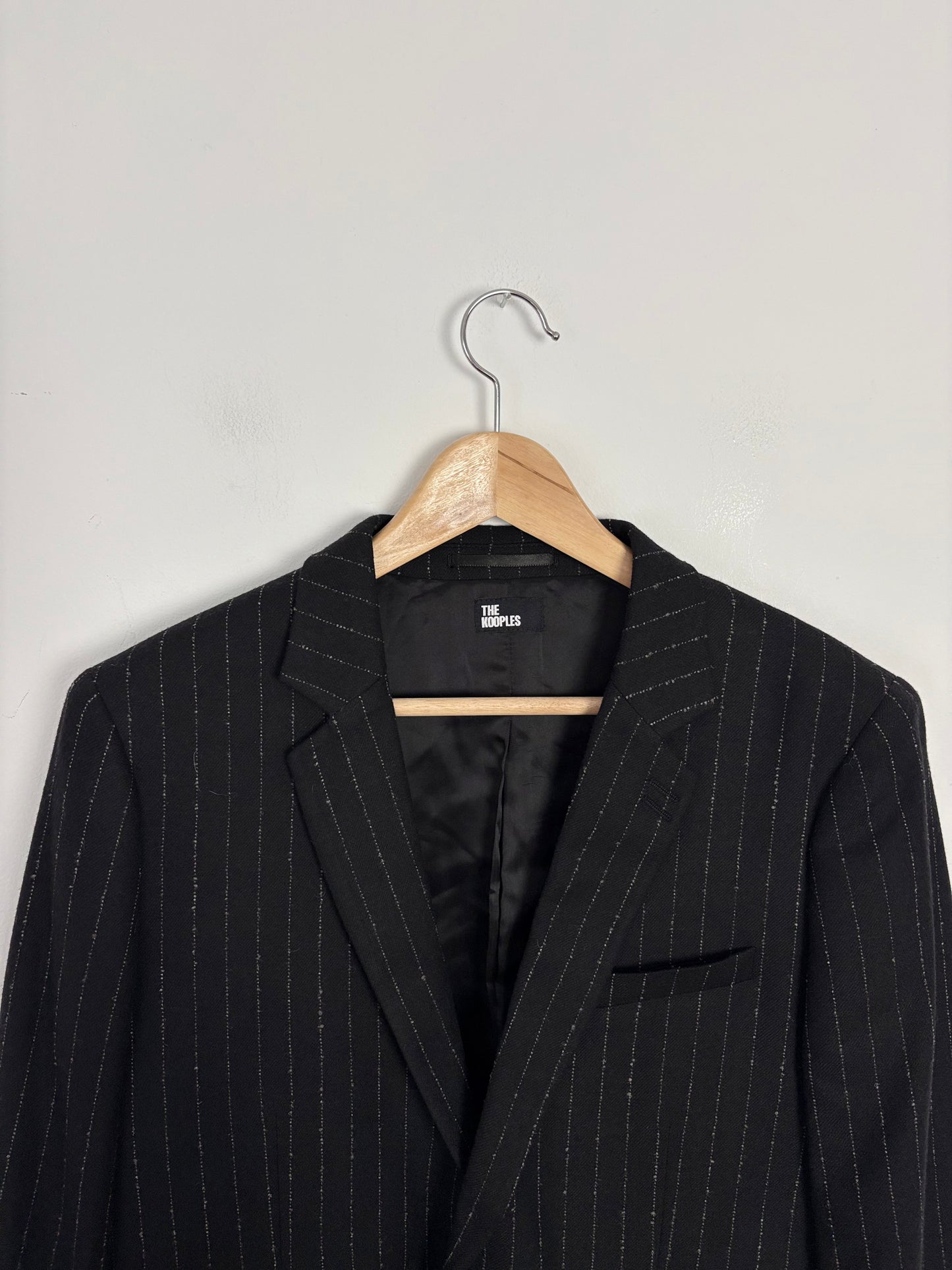 The kooples wool blend stripe blazer Large