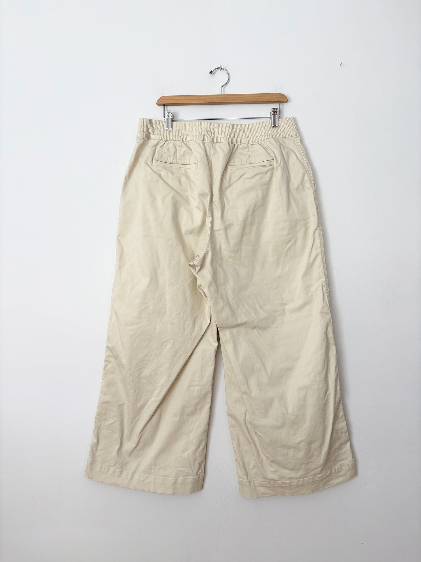 On 34th wide leg chino pants W32