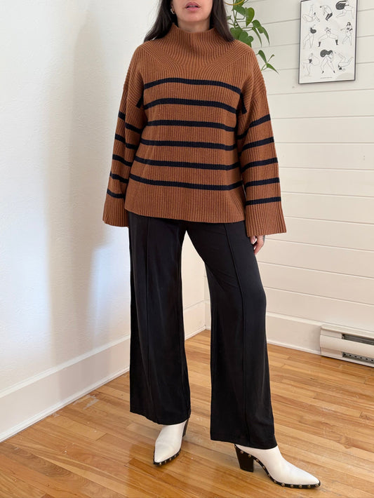 & Other Stories Flare soft pants Medium